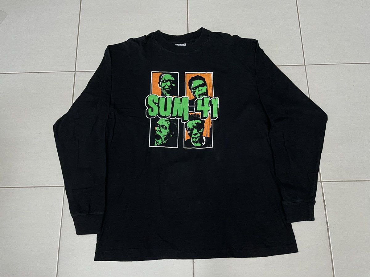 Band Tees RaRe Vtg Sum 41 Canadian Rock Band Shirt Size US XL / EU 56 / 4 - 1 Thumbnail