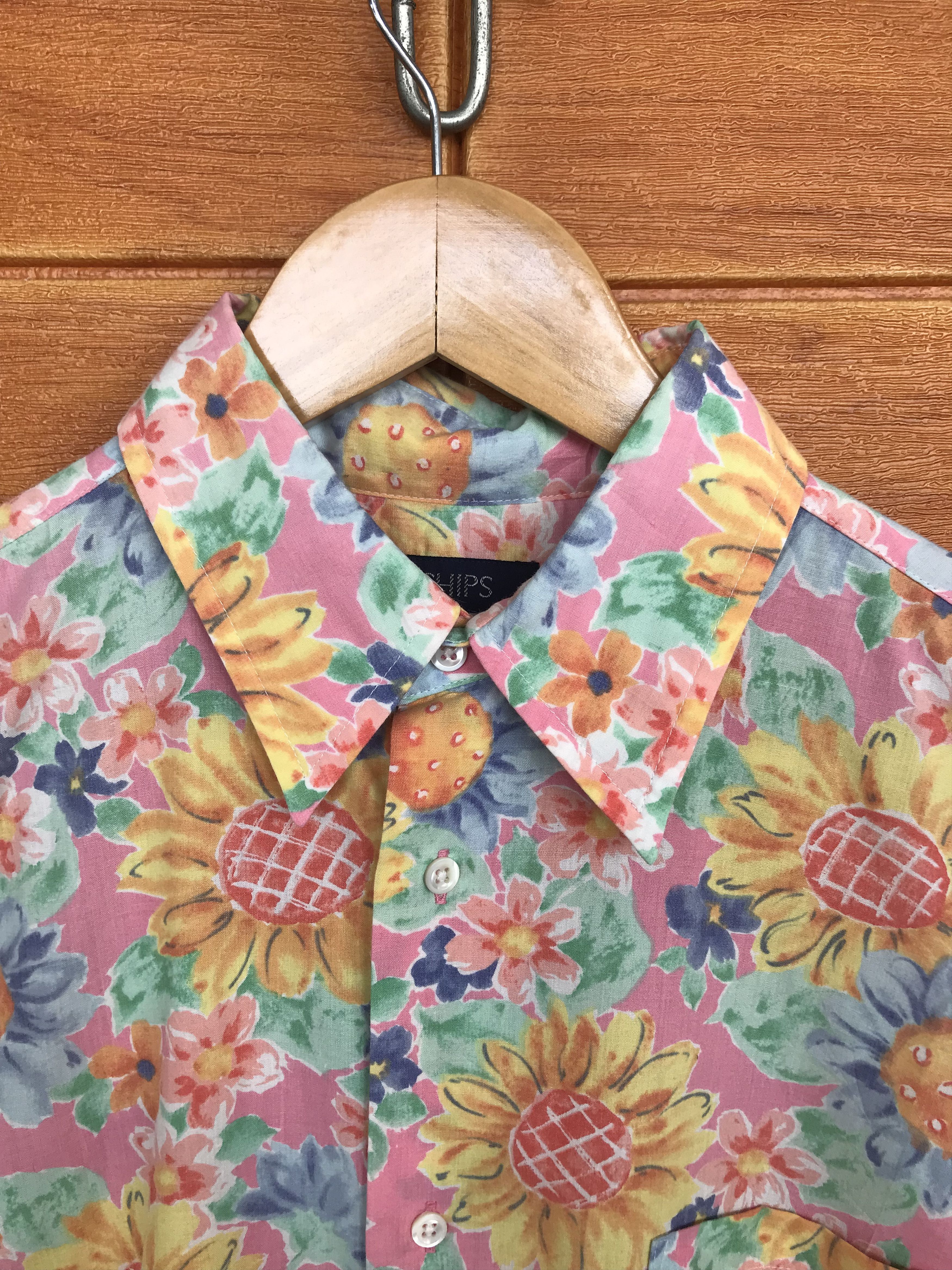 SHIPS SHIP JAPAN Florals Button Up Shirt Size US M / EU 48-50 / 2 - 2 Thumbnail