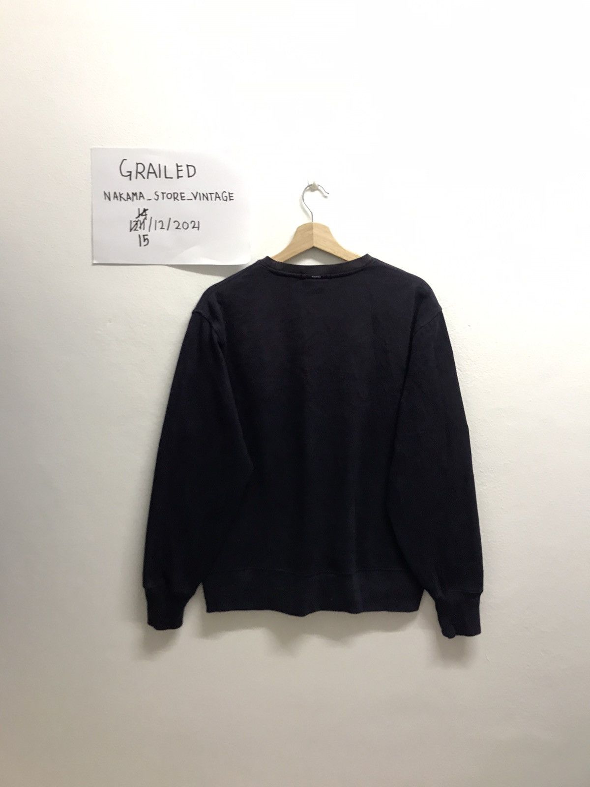 Nautica VINTAGE NAUTICA SWEATER DARK BLUE Size US S / EU 44-46 / 1 - 2 Thumbnail