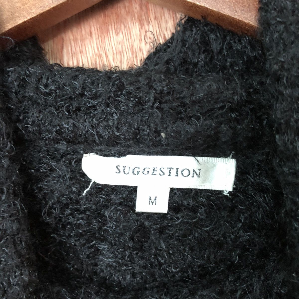 Homespun Knitwear Suggestion Shag Shaggy Mohair Fur Knitwear #6393 Size US M / EU 48-50 / 2 - 4 Thumbnail