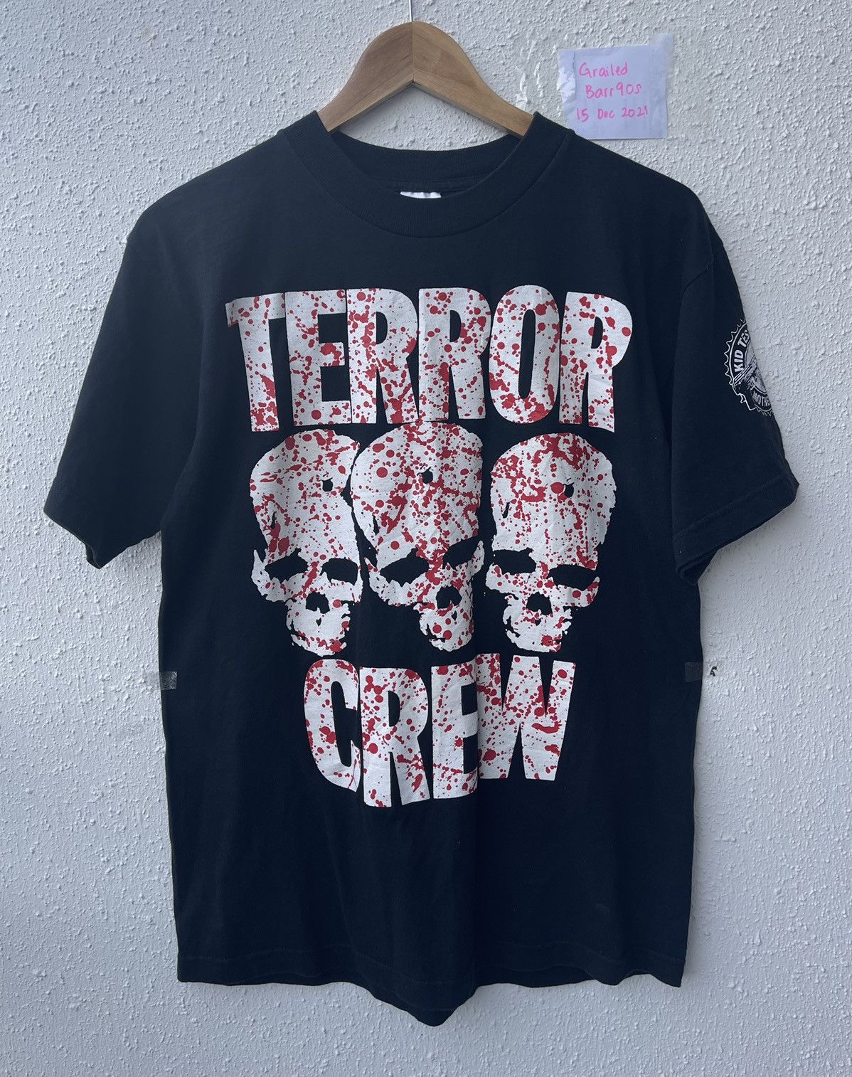 Vintage Vintage Terror Worldwide Crew T Shirt | Grailed
