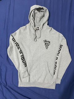 Stussy World Tour Hoodie | Grailed