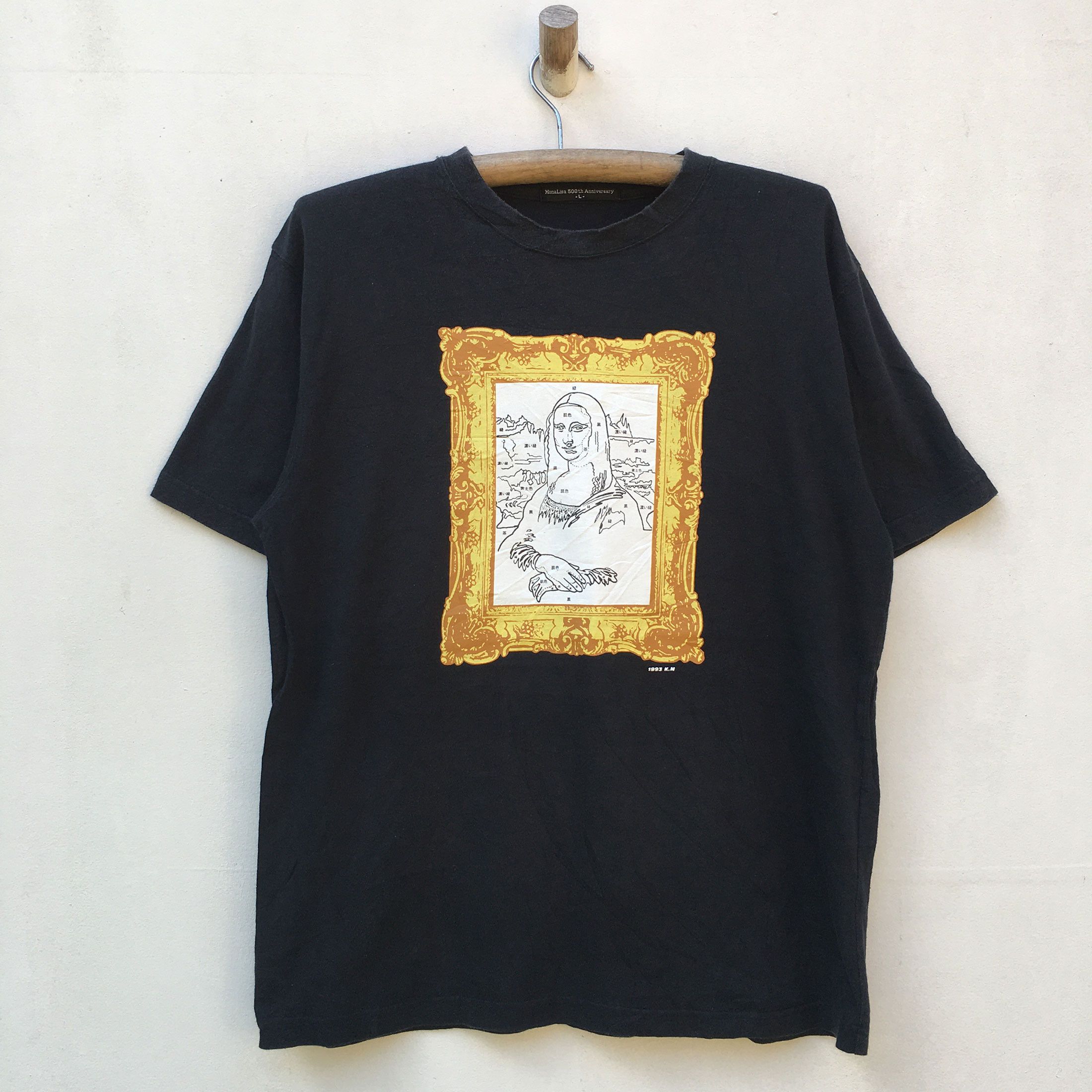 Vintage Monalisa 500th Anniversary outlets Tee