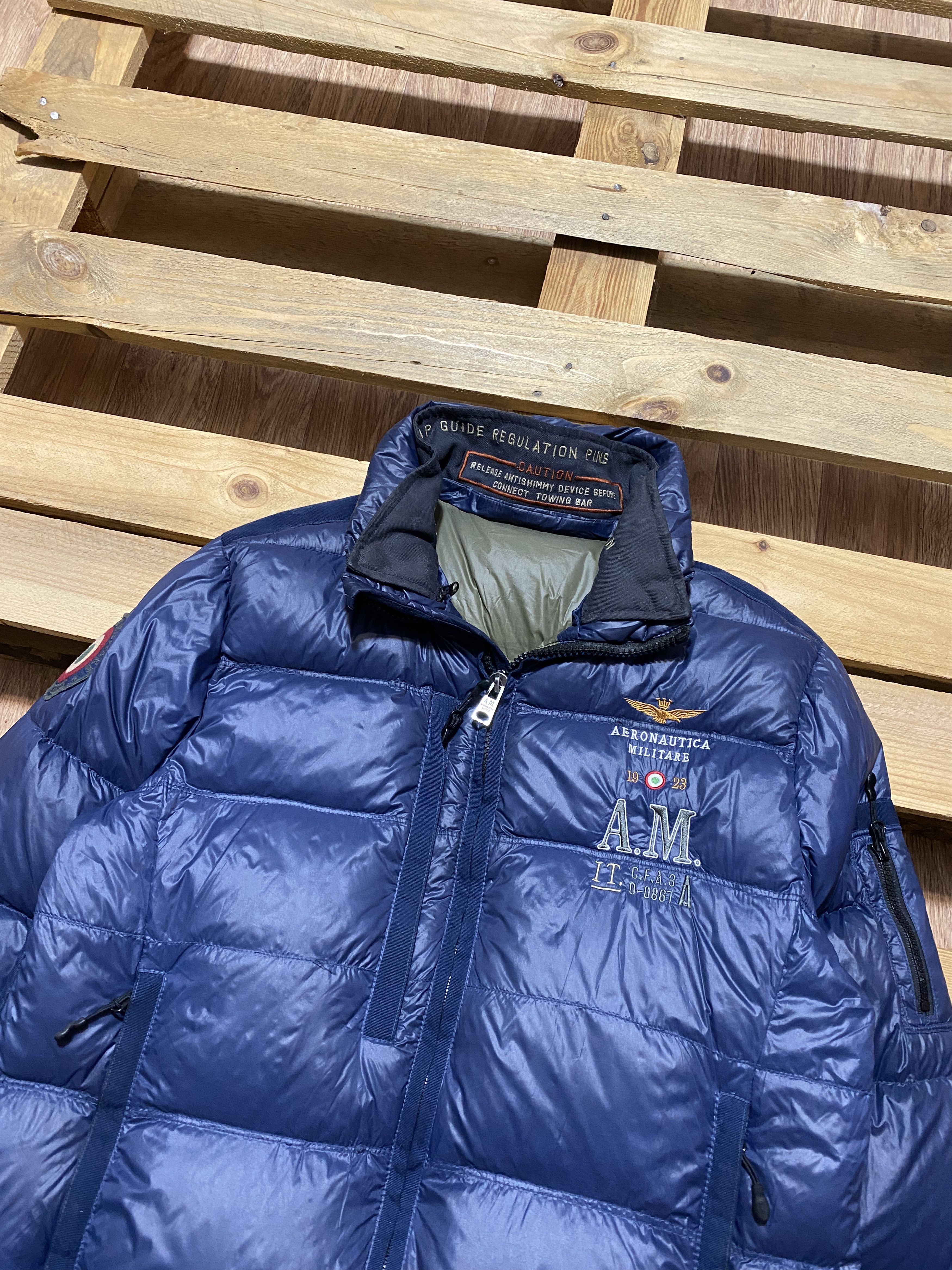 Military Aeronautica Militare Puffer Down Jacket | Grailed