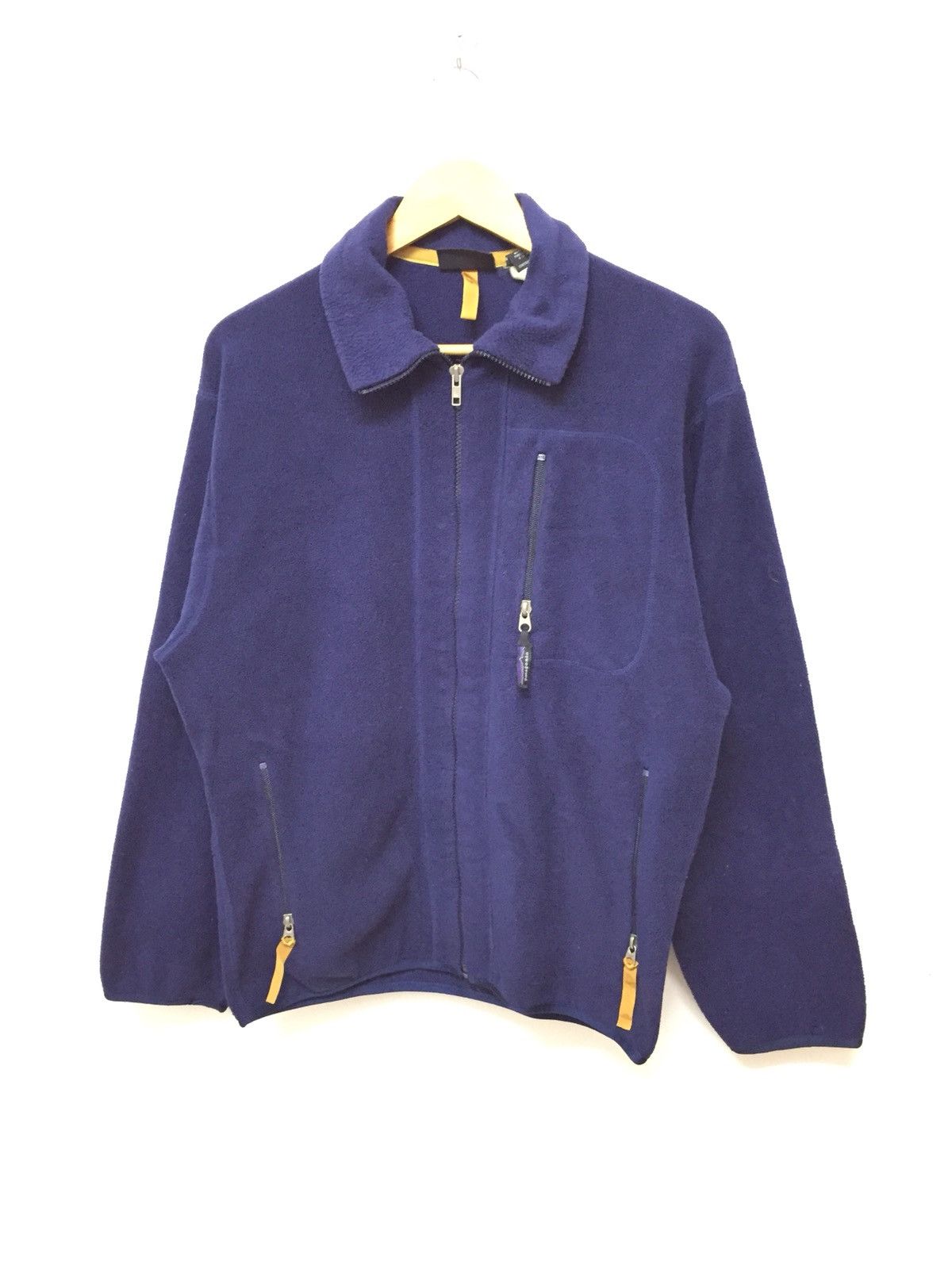 Patagonia Synchilla fleece vertical pocket jacket Made in USA Size US M / EU 48-50 / 2 - 1 Thumbnail