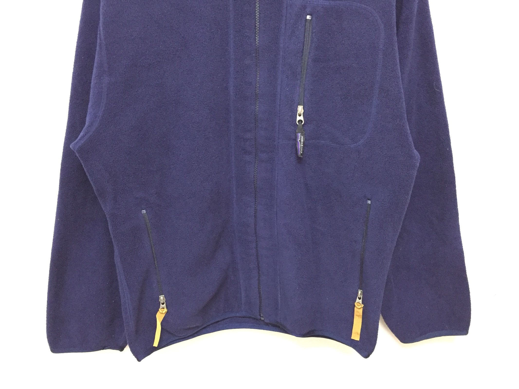 Patagonia Synchilla fleece vertical pocket jacket Made in USA Size US M / EU 48-50 / 2 - 4 Thumbnail
