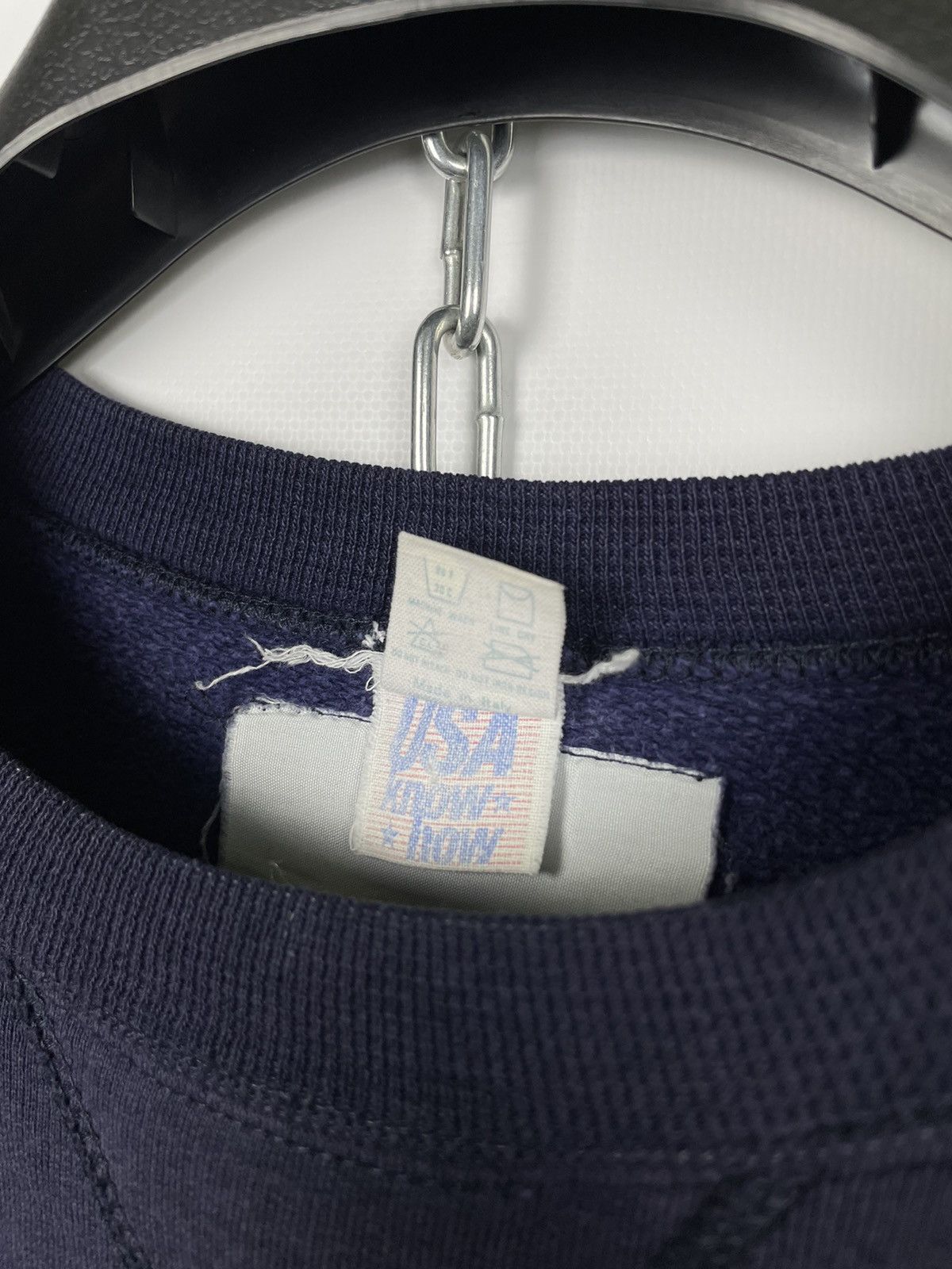 Champion × Vintage Vintage 80s Champion Crewneck Faded Sweatshirt Size US L / EU 52-54 / 3 - 4 Thumbnail