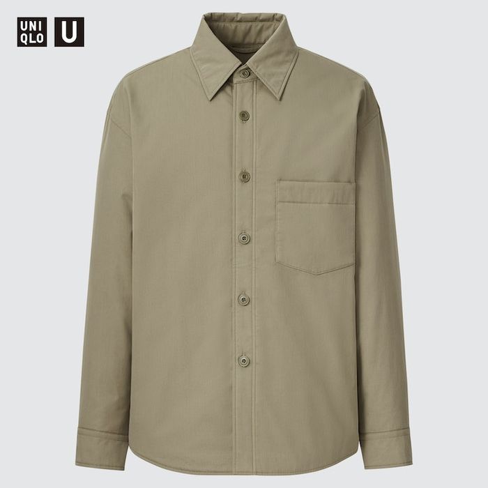 Uniqlo u best sale shirt jacket