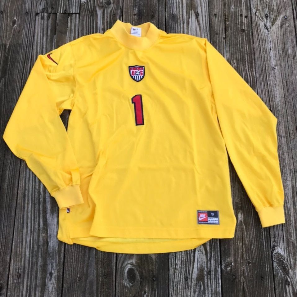 Vintage 00's Style Goalie-Like Nike USA Team Soccer Jersey