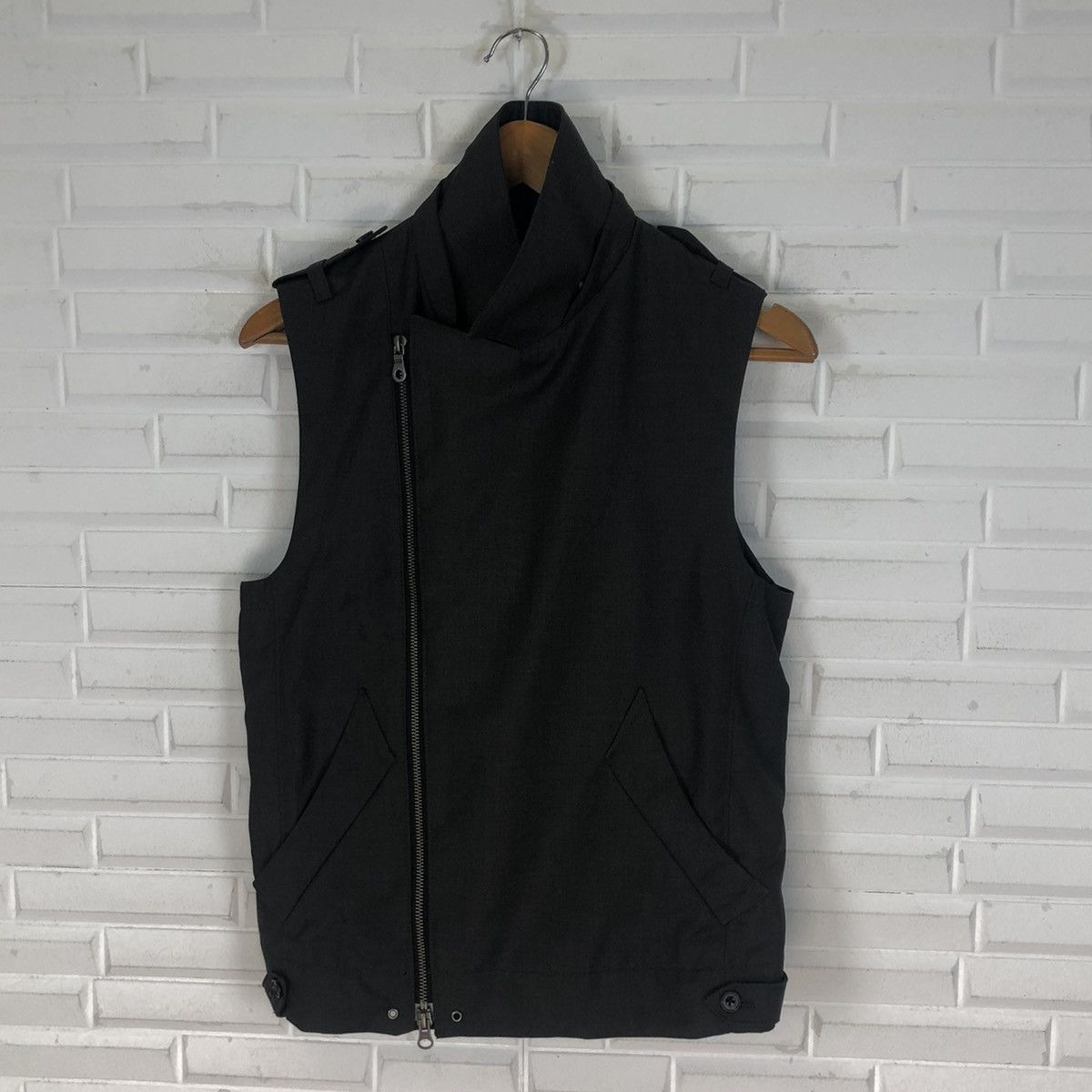 Japanese Brand × PPFM × Vintage PPFM TRACEY VEST DOUBLE COLLAR Size US S / EU 44-46 / 1 - 3 Thumbnail