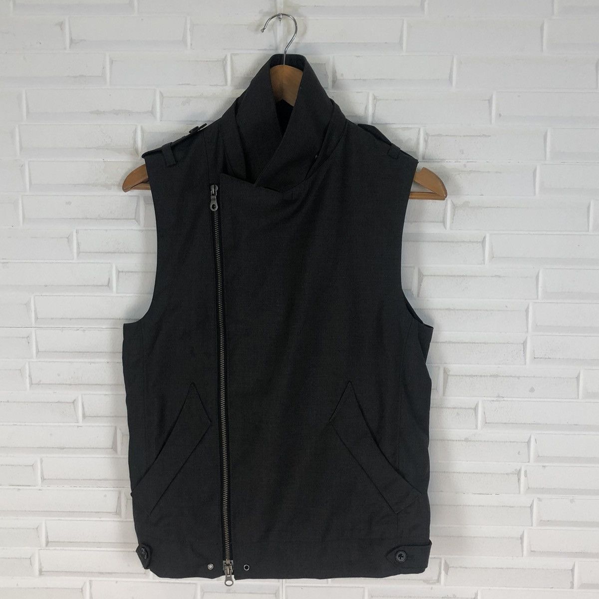 Japanese Brand × PPFM × Vintage PPFM TRACEY VEST DOUBLE COLLAR Size US S / EU 44-46 / 1 - 2 Thumbnail