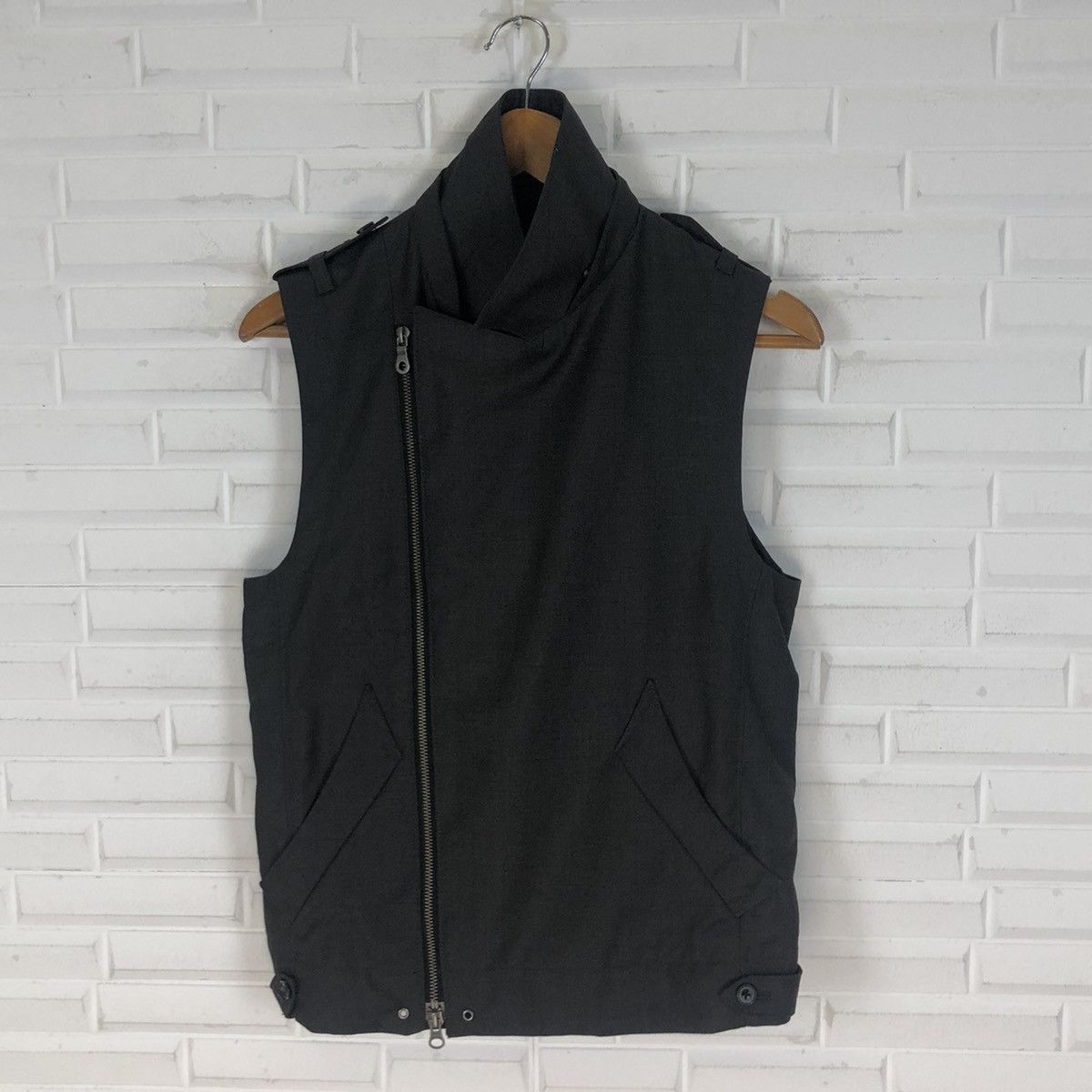 Japanese Brand × PPFM × Vintage PPFM TRACEY VEST DOUBLE COLLAR Size US S / EU 44-46 / 1 - 1 Thumbnail