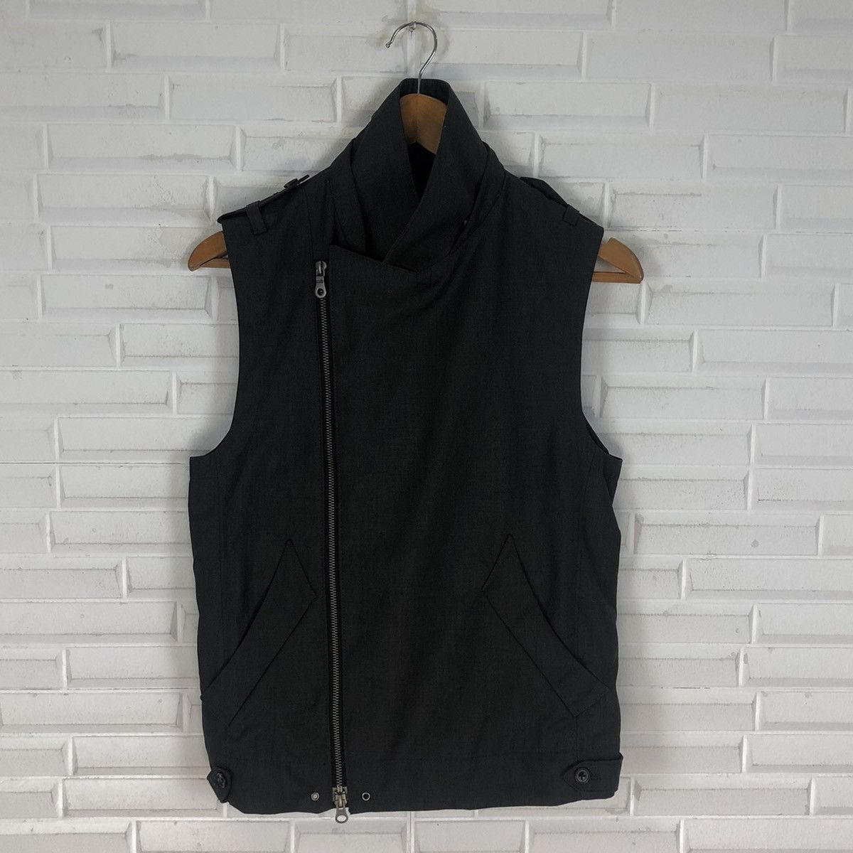 Japanese Brand × PPFM × Vintage PPFM TRACEY VEST DOUBLE COLLAR Size US S / EU 44-46 / 1 - 4 Thumbnail