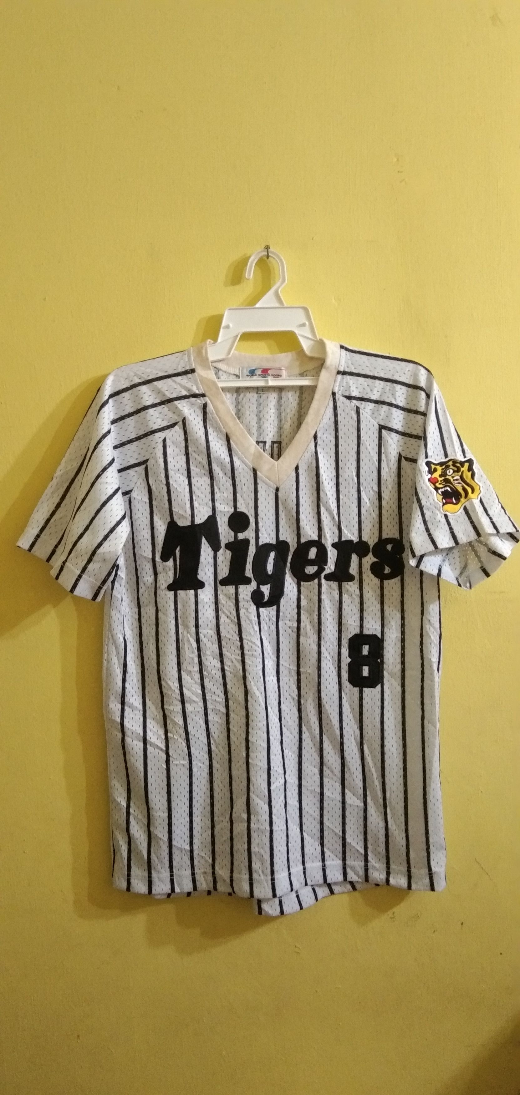 Japanese Brand HANSHIN TIGER MESH JERSEY | Grailed