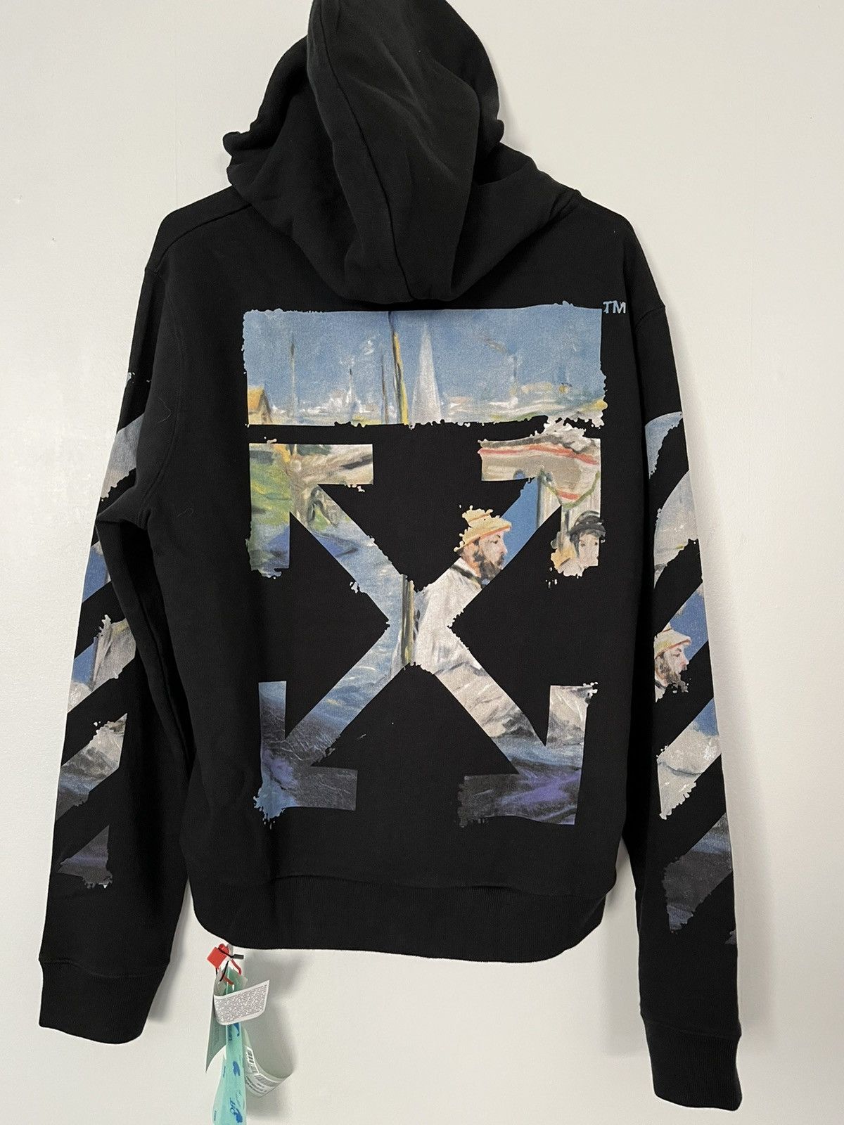 Off White Off white Virgil Abloh SS19 Manet hoodie Grailed