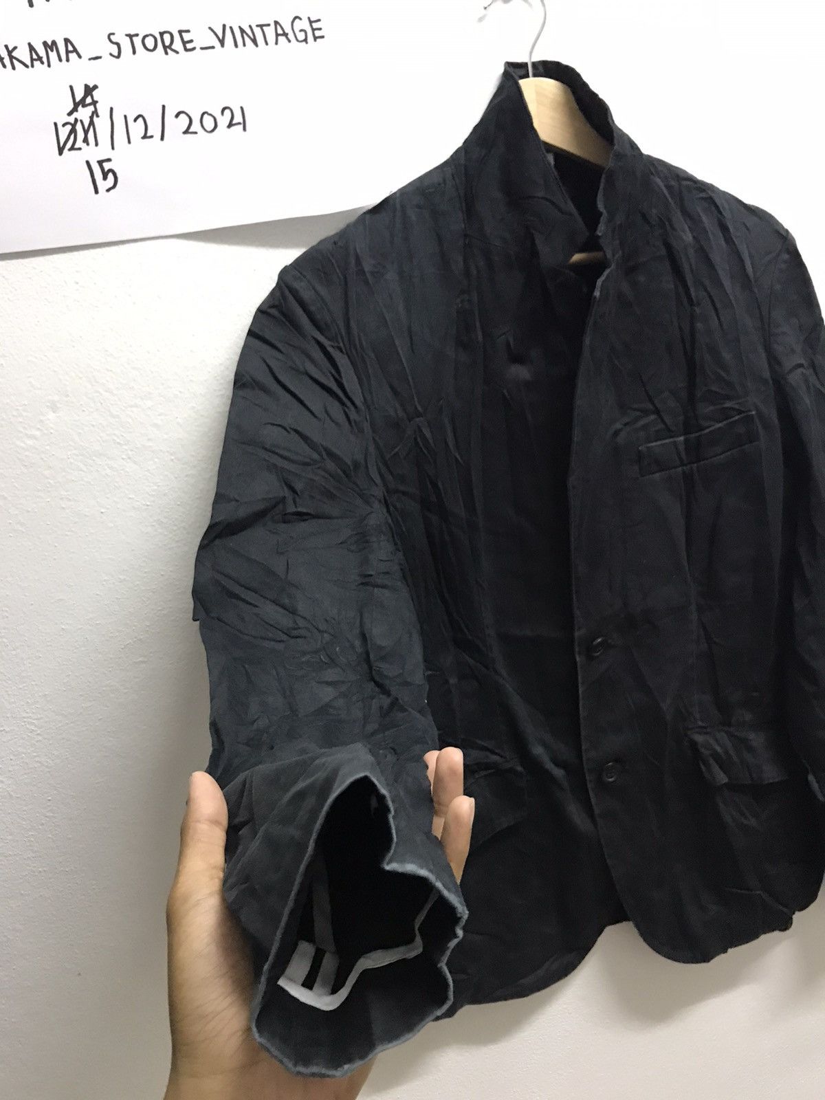 Japanese Brand Power To The People Blazer coat Size 34S - 5 Thumbnail
