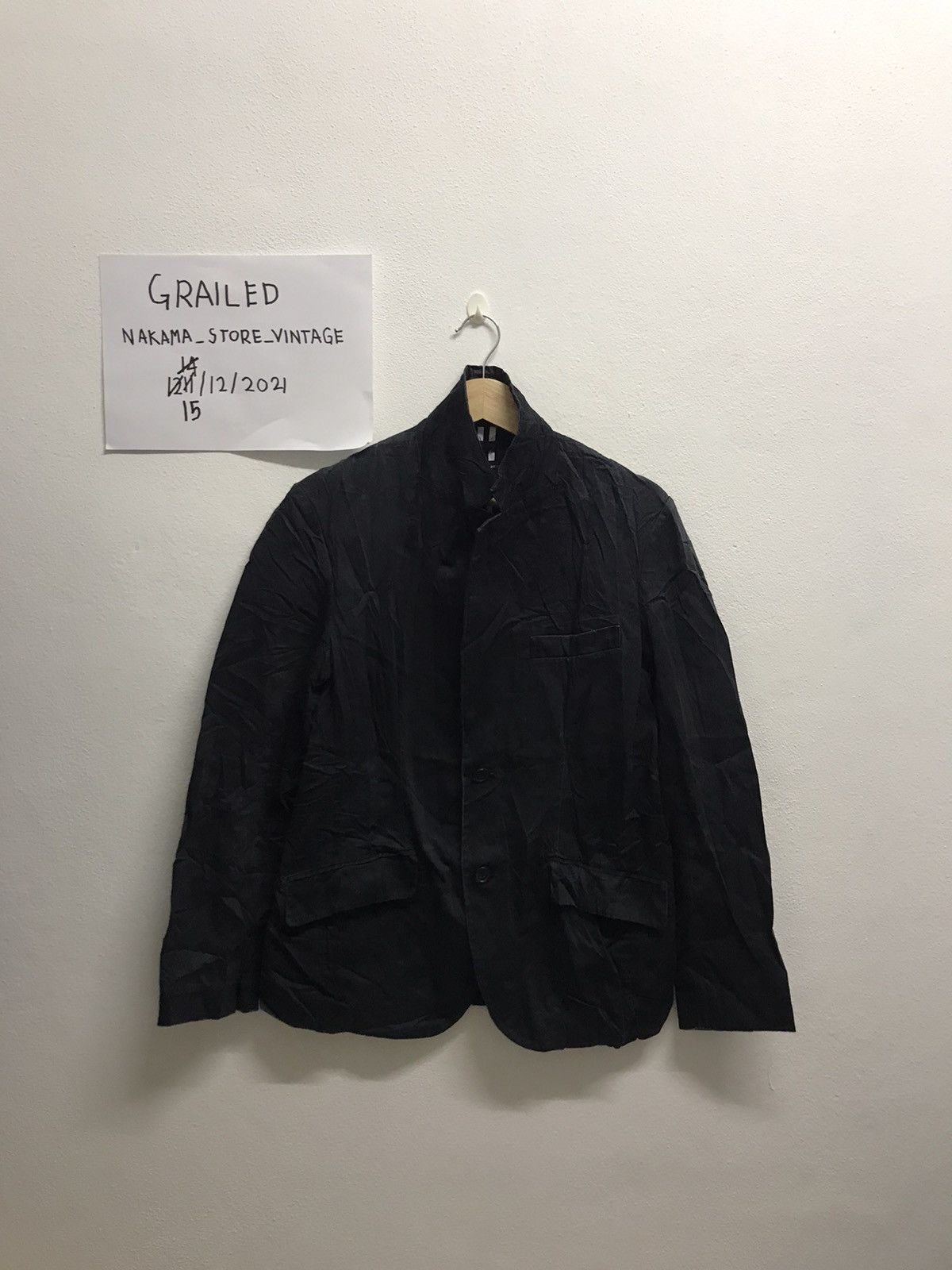 Japanese Brand Power To The People Blazer coat Size 34S - 2 Thumbnail