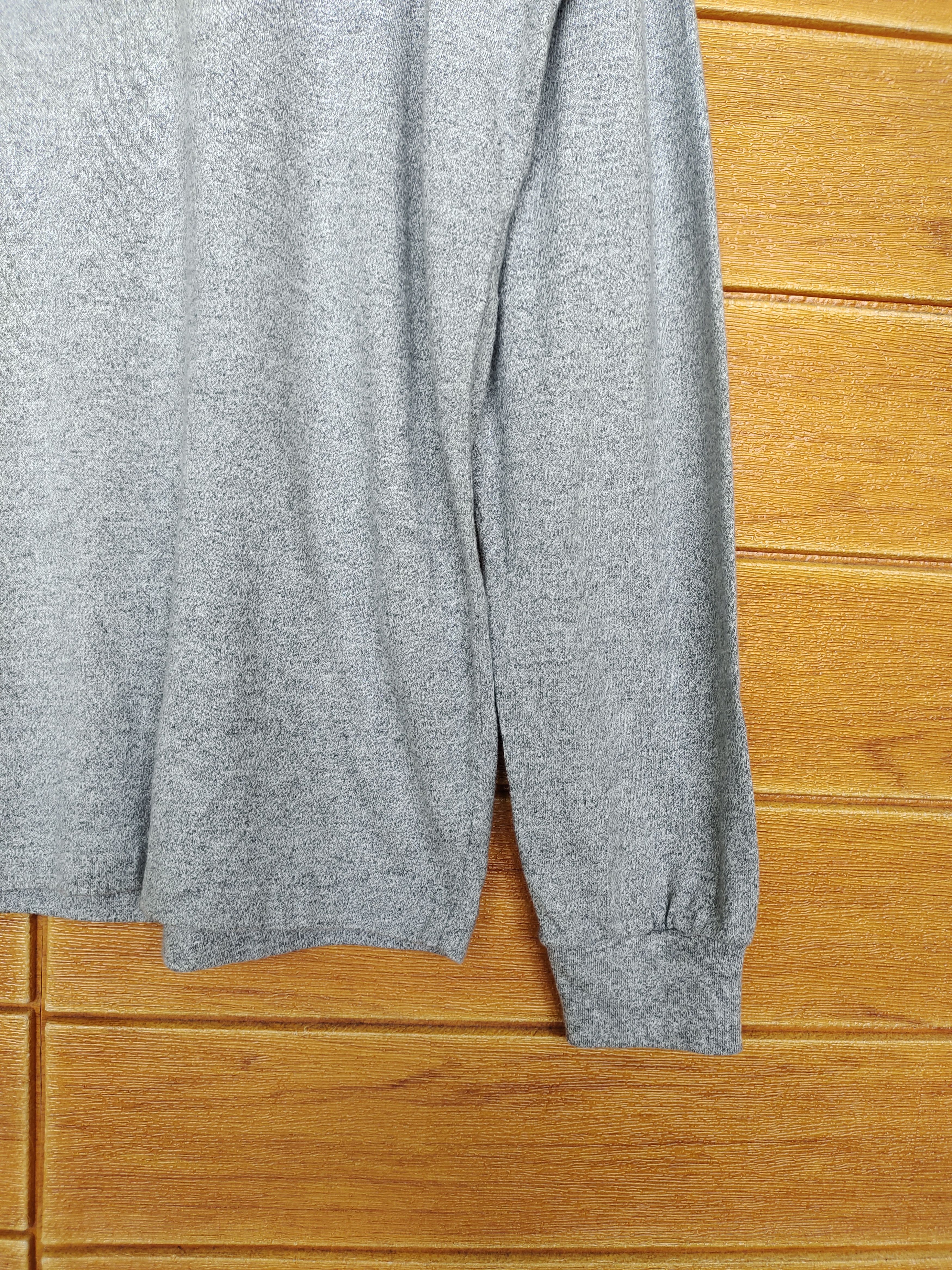 Blue Blue Japan HOLLYWOOD RANCH MARKET Salt & Pepper Plain Longsleeve Size US L / EU 52-54 / 3 - 5 Thumbnail