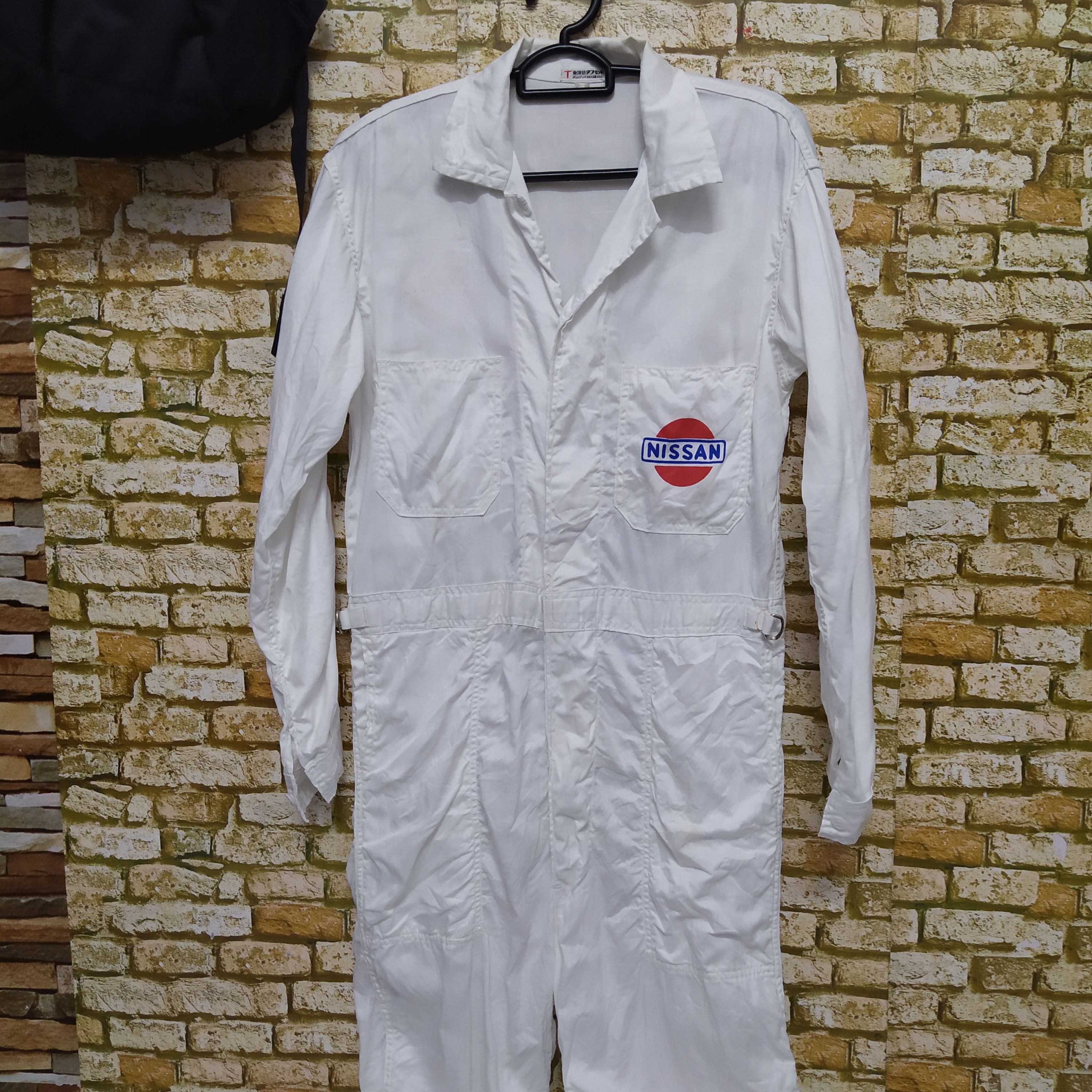 Vintage VINTAGE NISSAN COVERALL DATSUN (D477) Size US 33 - 1 Thumbnail