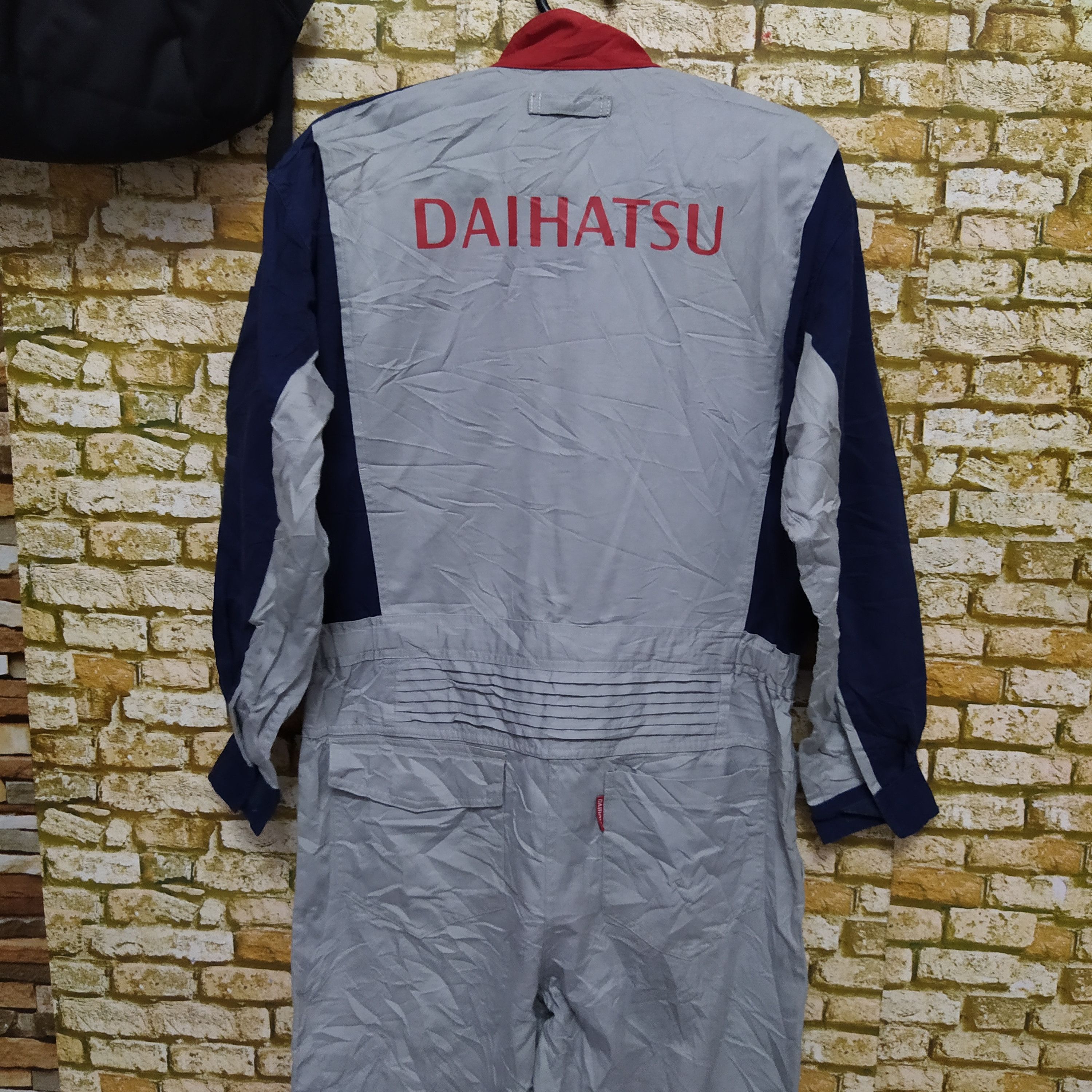Vintage DAIHATSU COVERALLS RACING (D478) Size US 35 - 1 Thumbnail