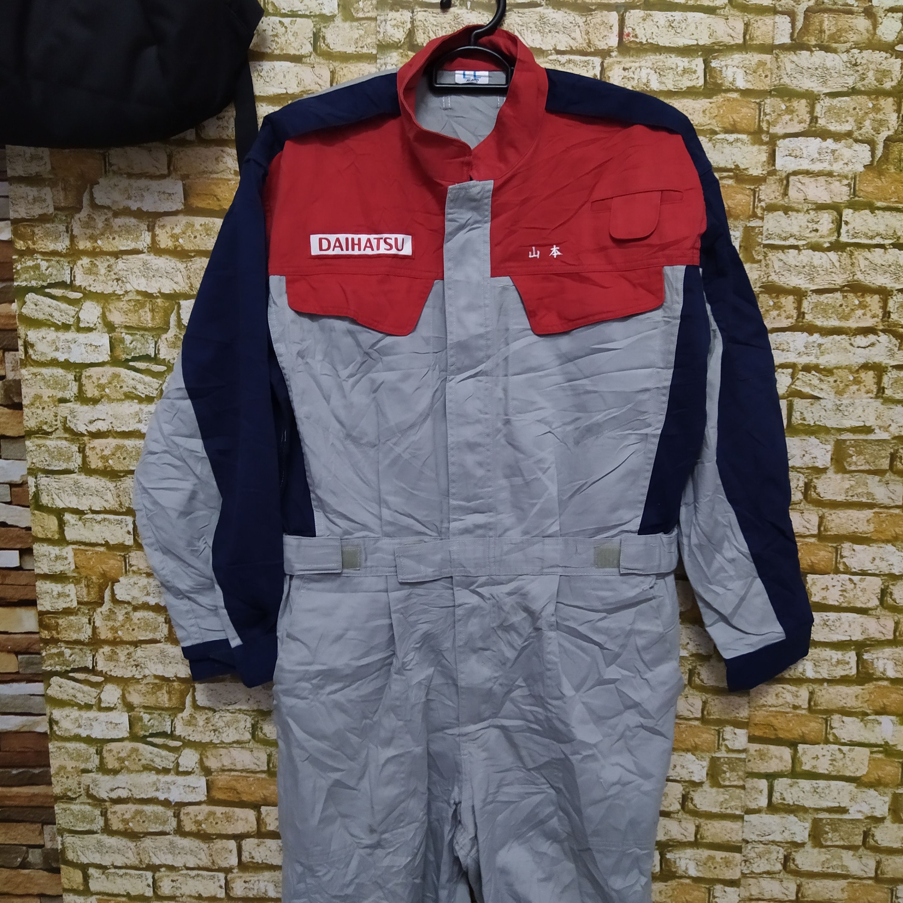 Vintage DAIHATSU COVERALLS RACING (D478) Size US 35 - 6 Thumbnail