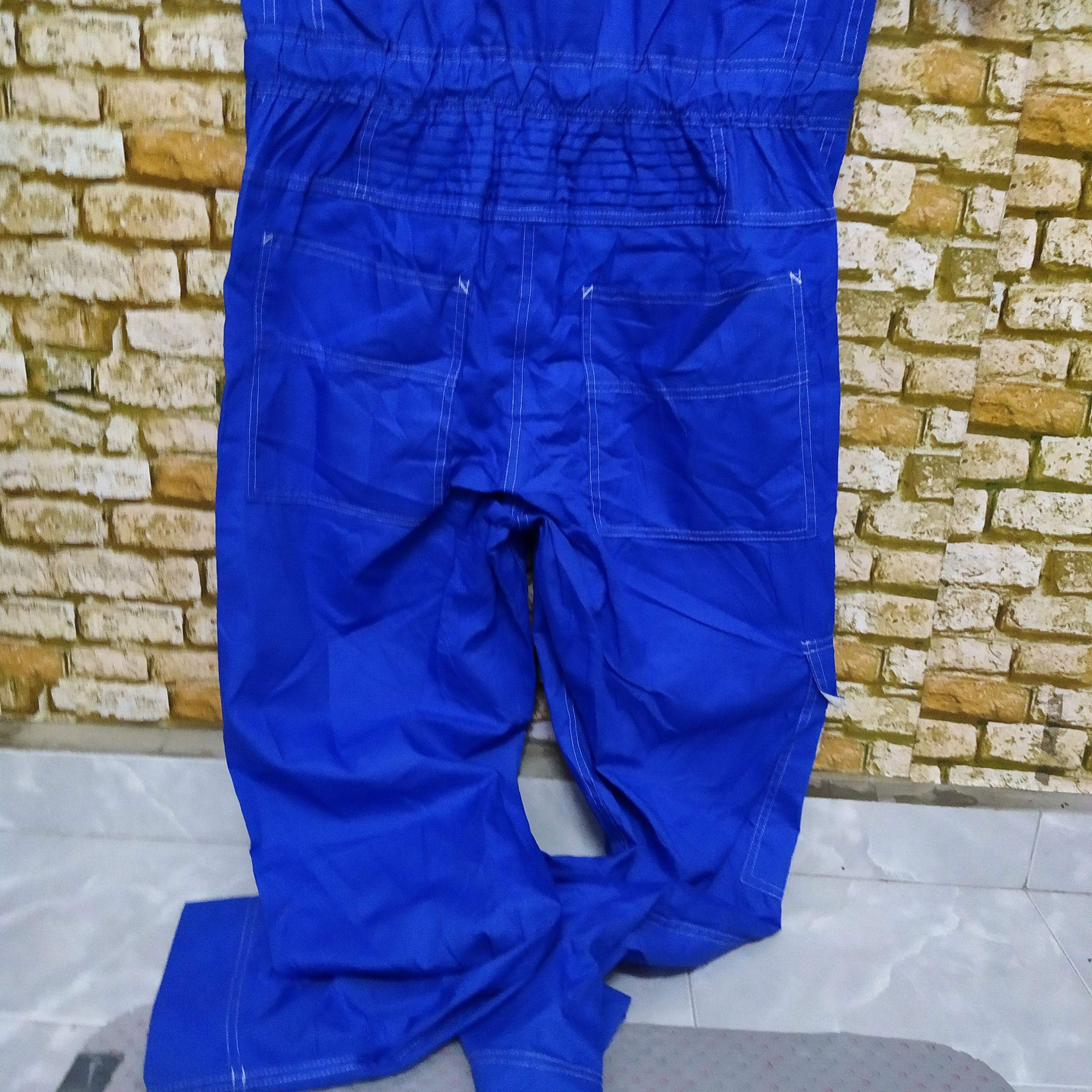 Japanese Brand × Vintage TOYOTA NETZ HAMAMATSU COVERALLS RACING (D480) Size US 34 / EU 50 - 9 Thumbnail