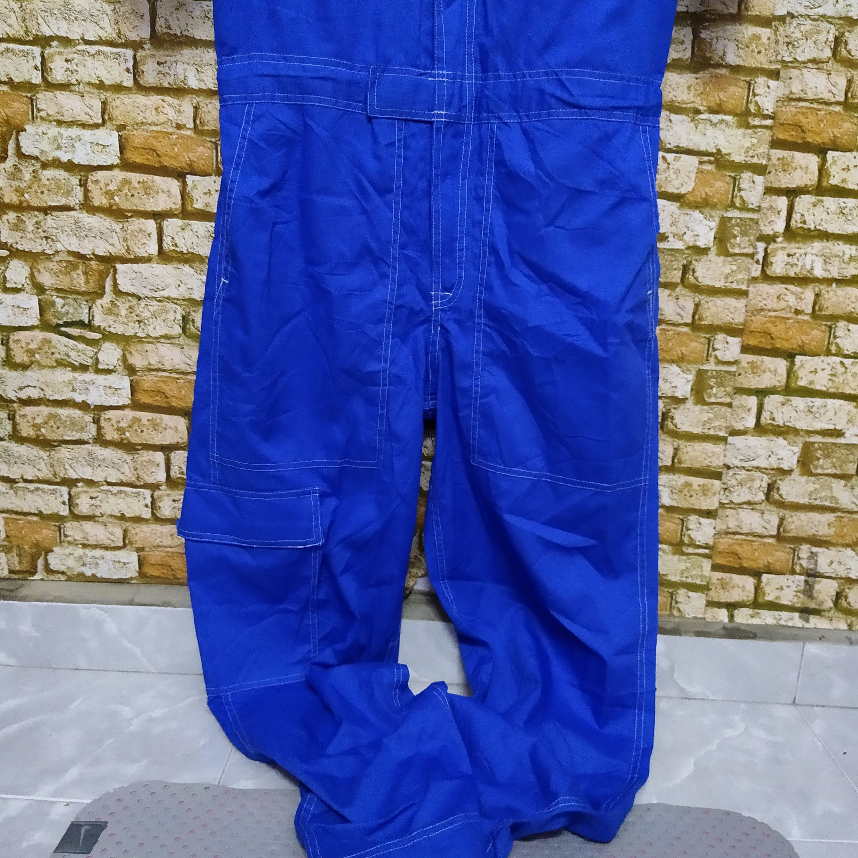 Japanese Brand × Vintage TOYOTA NETZ HAMAMATSU COVERALLS RACING (D480) Size US 34 / EU 50 - 2 Thumbnail