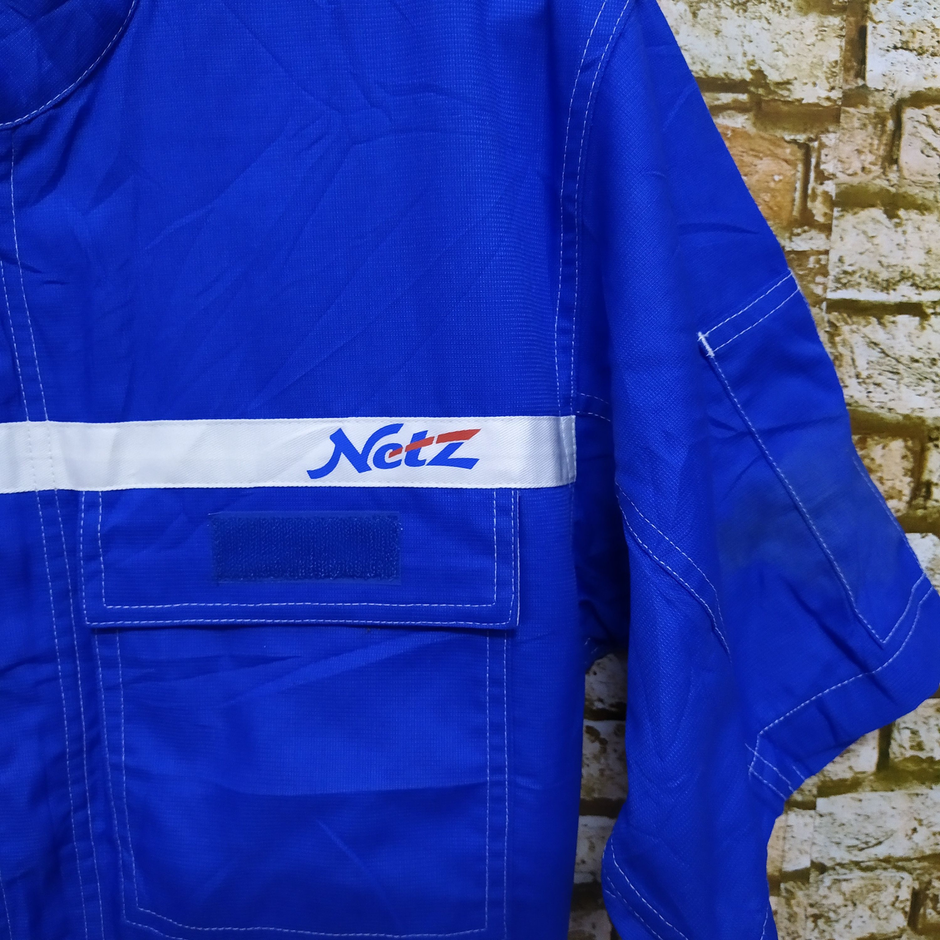 Japanese Brand × Vintage TOYOTA NETZ HAMAMATSU COVERALLS RACING (D480) Size US 34 / EU 50 - 4 Thumbnail