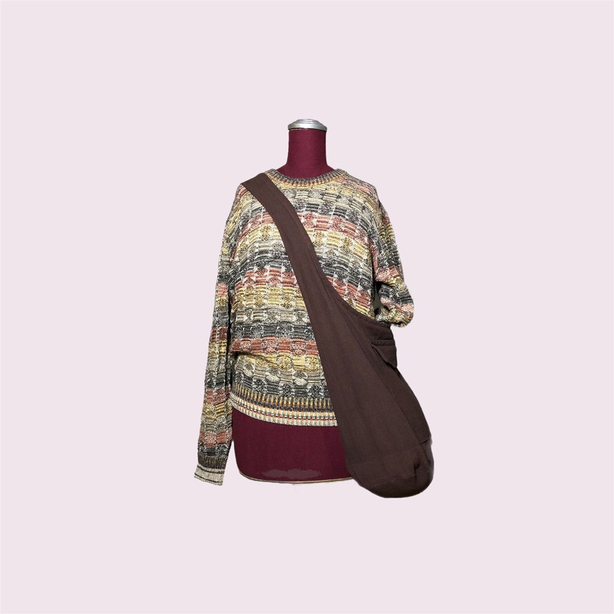 Other Crossbody-Shoulder Bag Vintage Thai Design 100% Cotton Size ONE SIZE - 5 Thumbnail