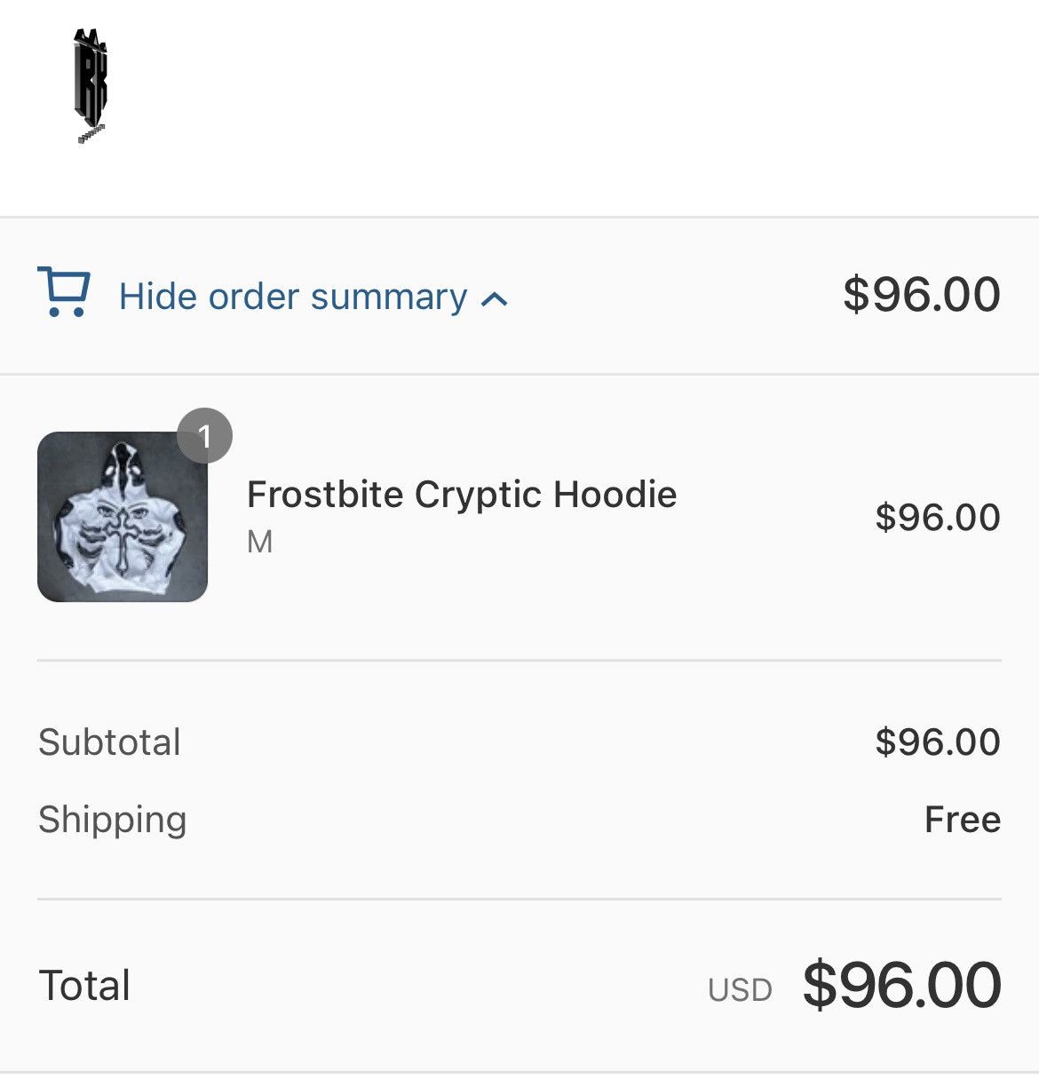 Vintage Royalkliq Frostbite Cryptic Hoodie Size US M / EU 48-50 / 2 - 5 Thumbnail
