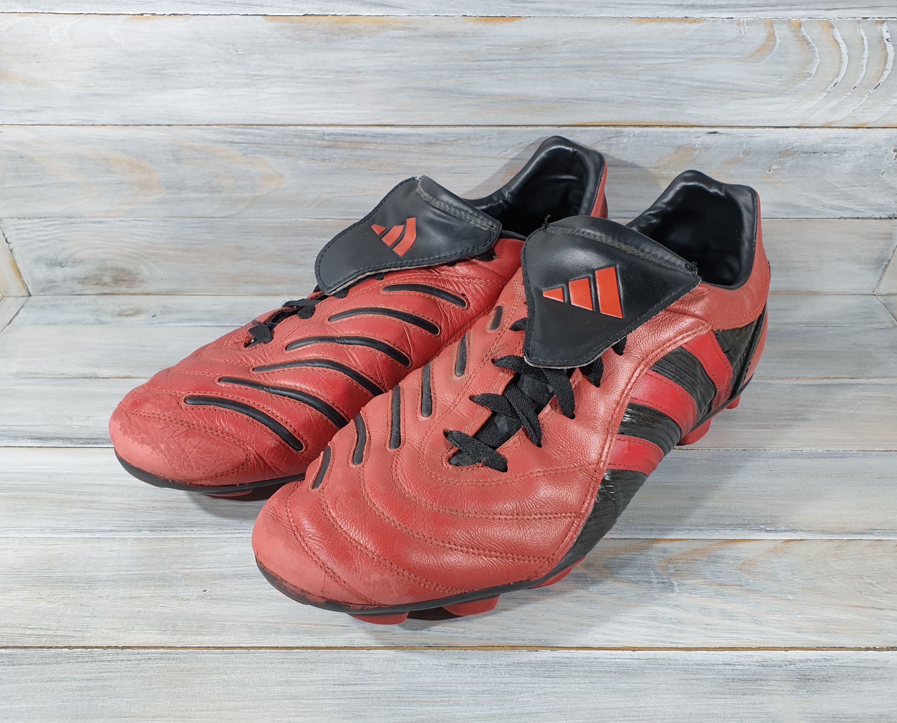 Adidas Vintage Adidas TRX Firm Group 2004 Football Boots Very Rare Size US 12.5 / EU 45-46 - 16 Thumbnail