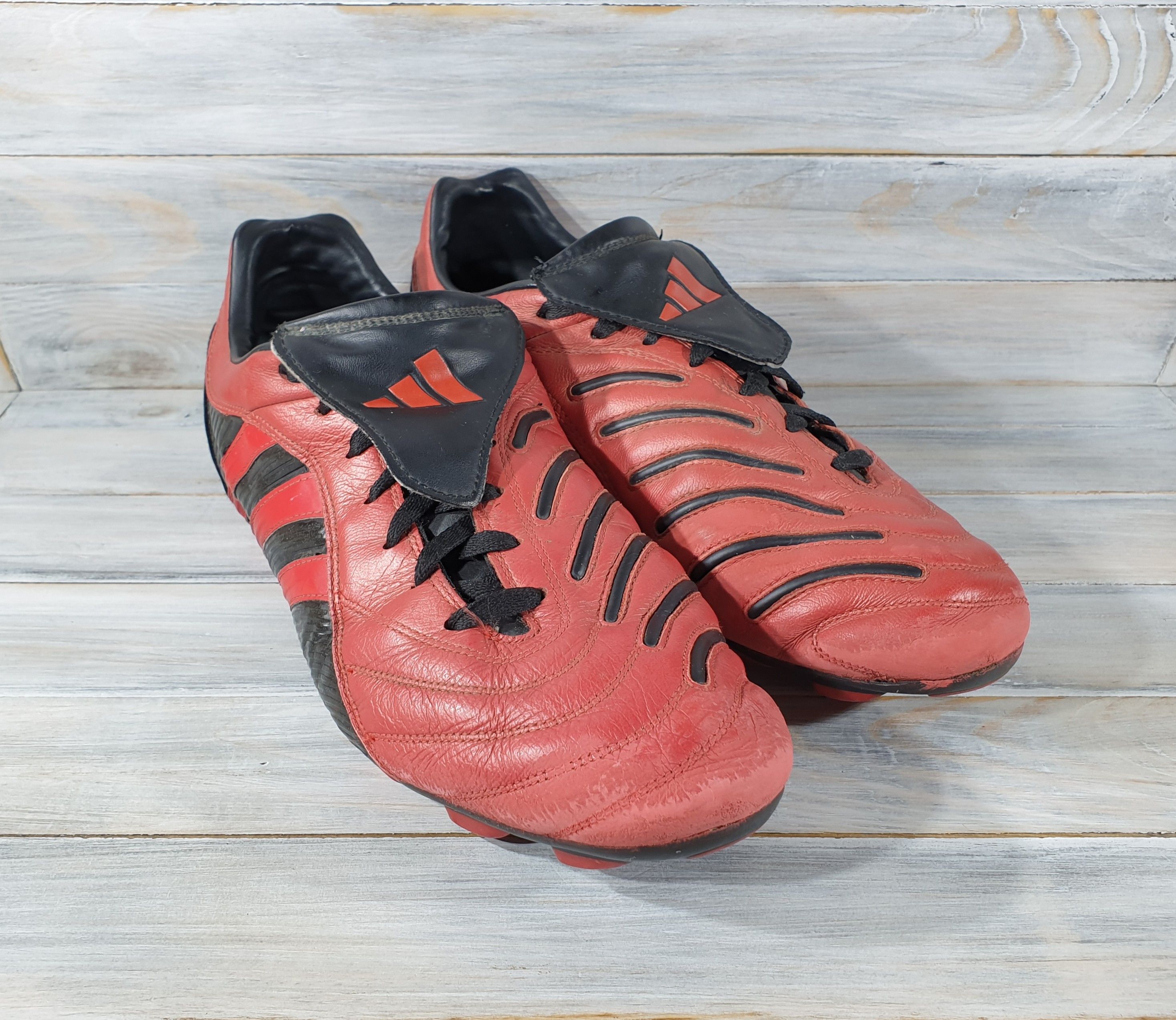 Adidas Vintage Adidas TRX Firm Group 2004 Football Boots Very Rare Size US 12.5 / EU 45-46 - 2 Thumbnail