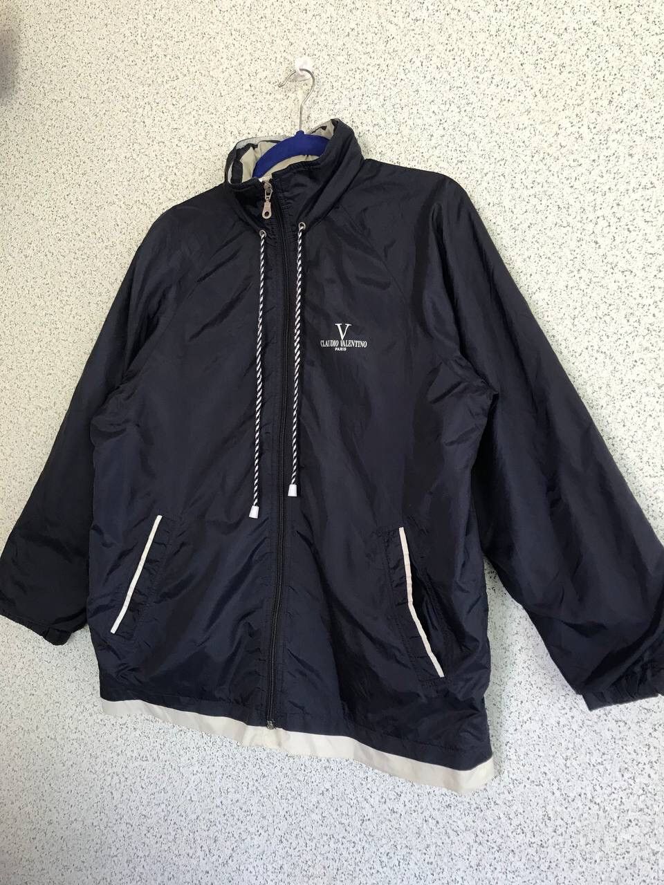 Designer × Giovanni Valentino × Valentino VINTAGE Claudio Valentino Windbreaker 🔥 Size US M / EU 48-50 / 2 - 2 Thumbnail