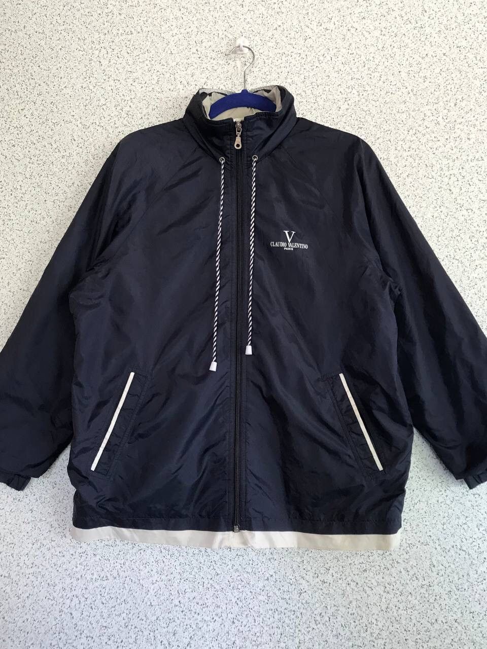 Designer × Giovanni Valentino × Valentino VINTAGE Claudio Valentino Windbreaker 🔥 Size US M / EU 48-50 / 2 - 6 Thumbnail