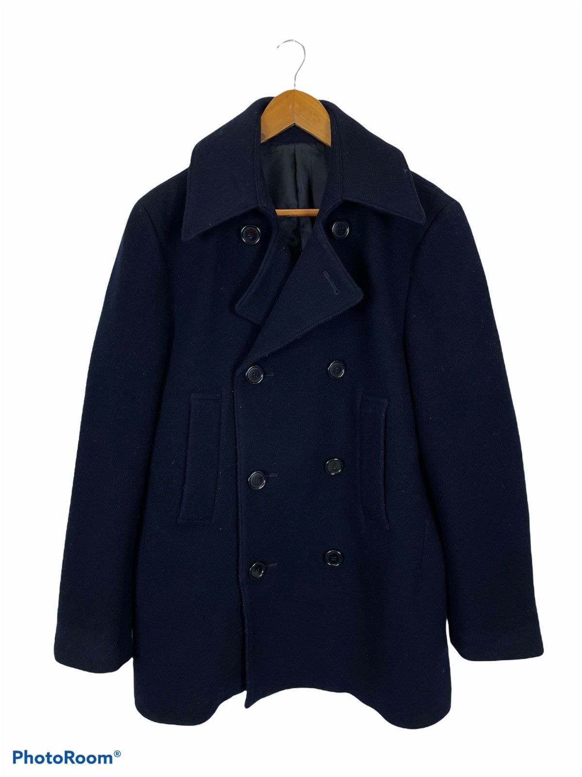 CABANE de ZUCCa × Issey Miyake Akira Onizuka Black Caban Jacket Cabane de ZUCCA Size US M / EU 48-50 / 2 - 1 Thumbnail