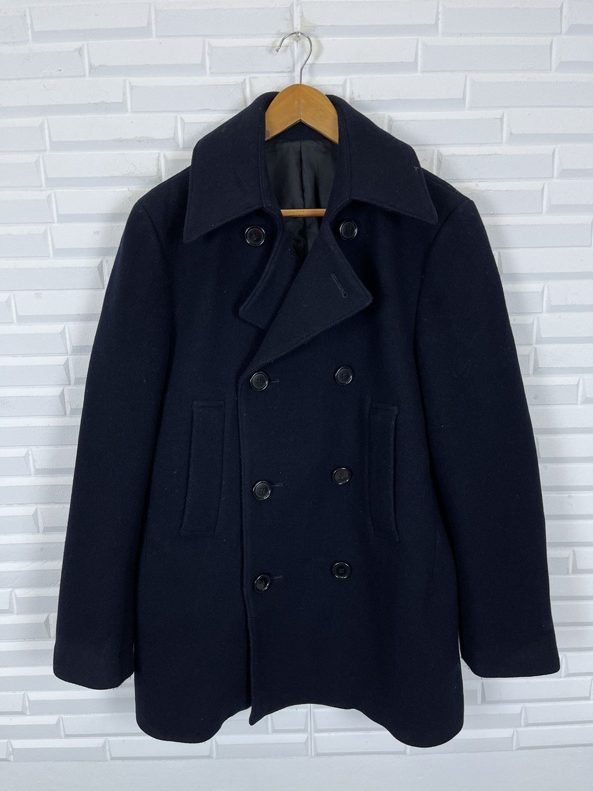 CABANE de ZUCCa × Issey Miyake Akira Onizuka Black Caban Jacket Cabane de ZUCCA Size US M / EU 48-50 / 2 - 3 Thumbnail
