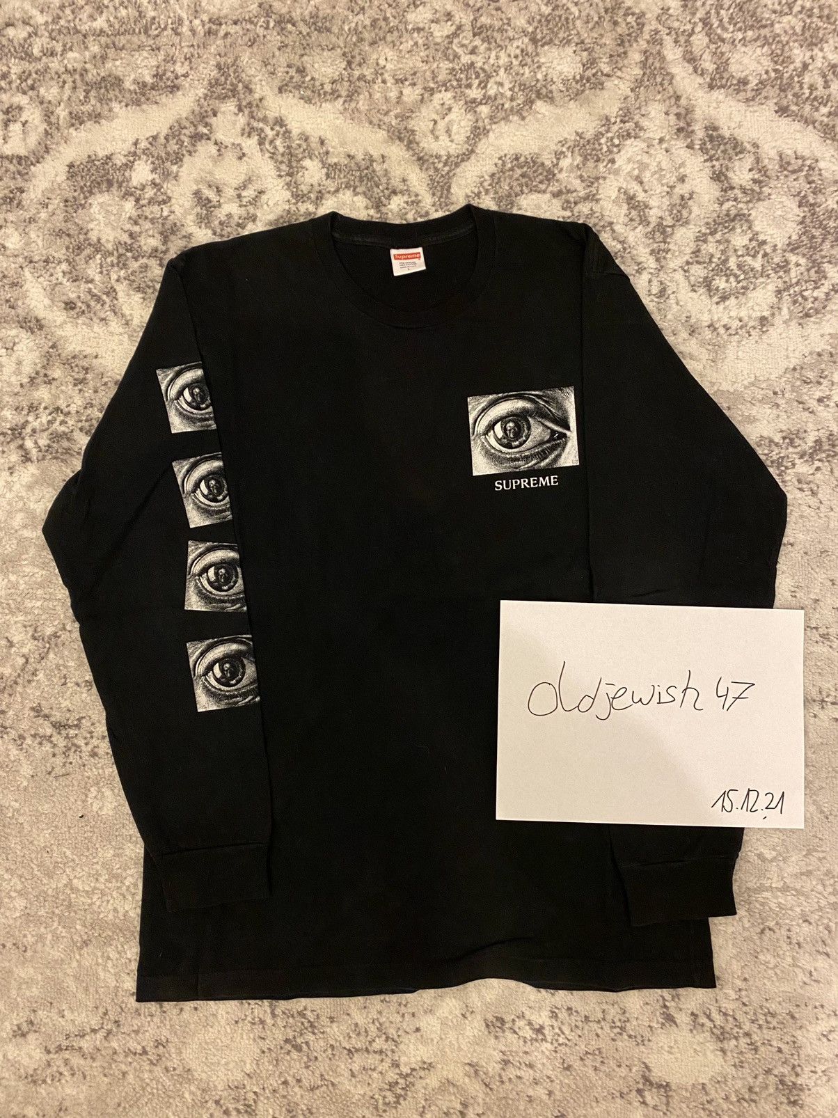 Supreme x Mc Escher longsleeve (black)