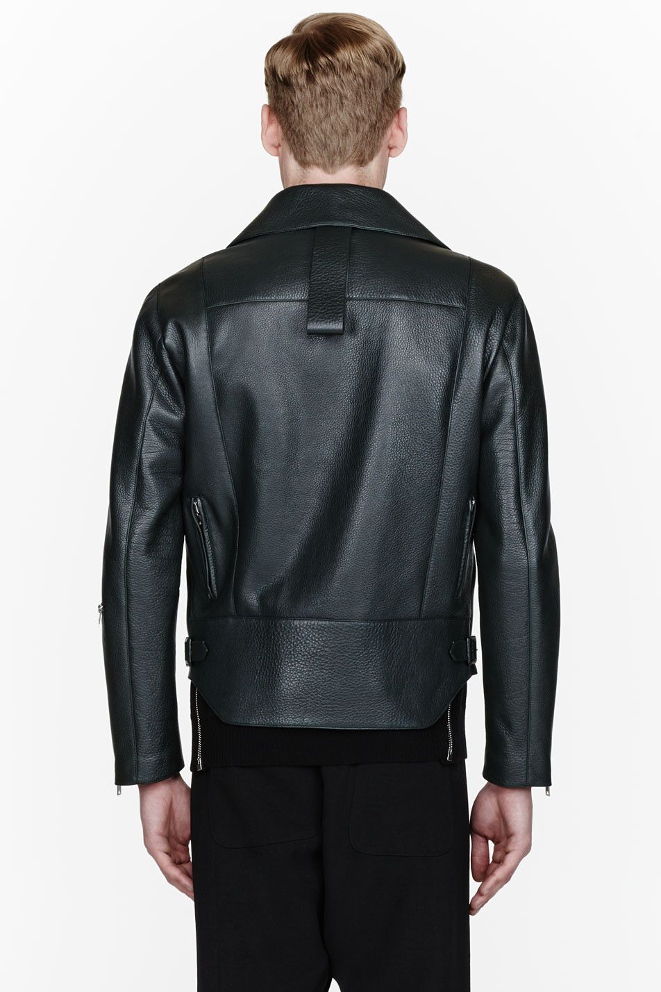 Yang Li FW13 GREEN PERFECTO JACKET (SZ 44) Size US S / EU 44-46 / 1 - 13 Thumbnail