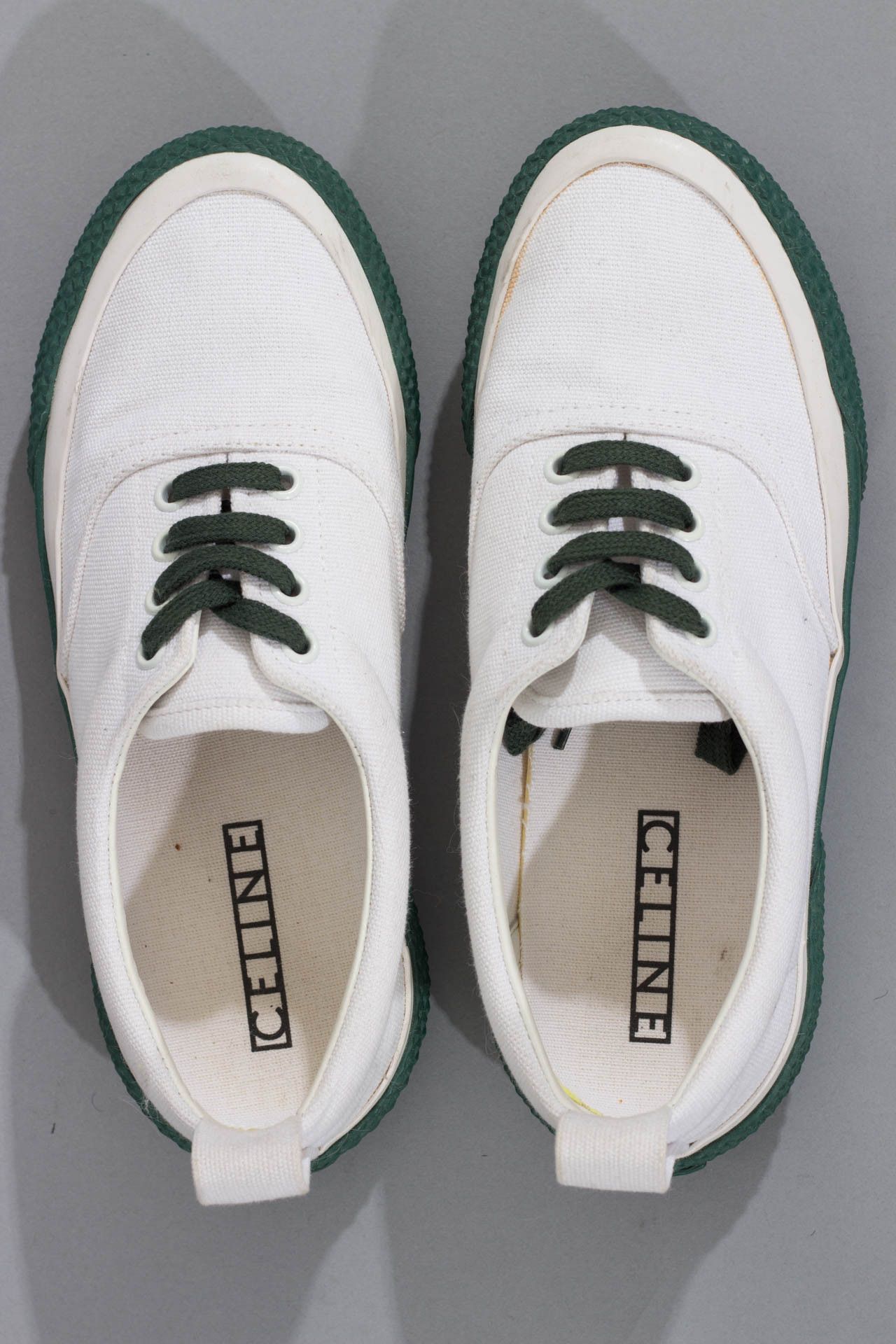 Celine White Celine 180 Sneakers by Phoebe Philo Size 38 Size US 5.5 / EU 38 - 4 Thumbnail