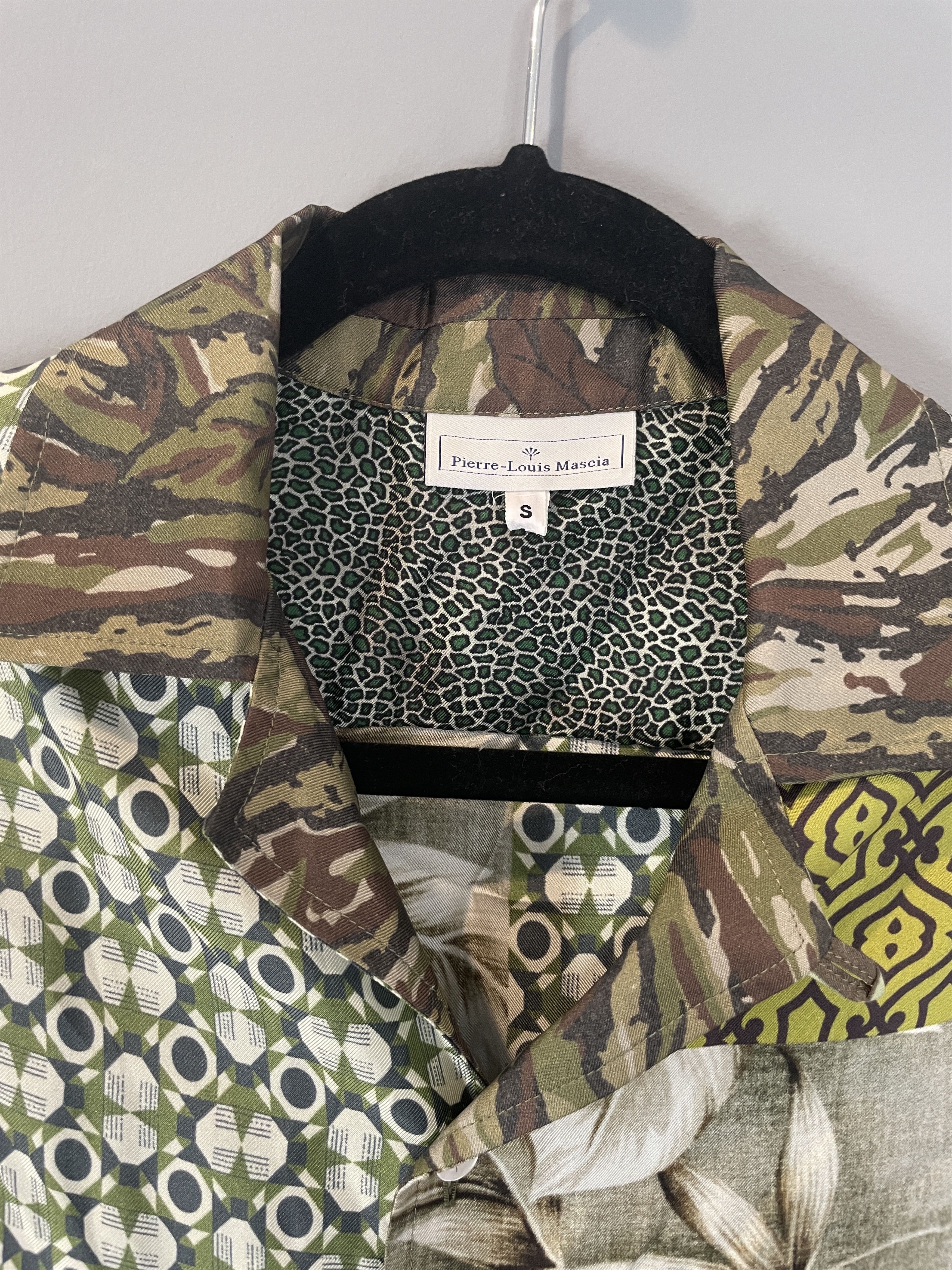 Pierre Louis Mascia Silk Printed Shirt