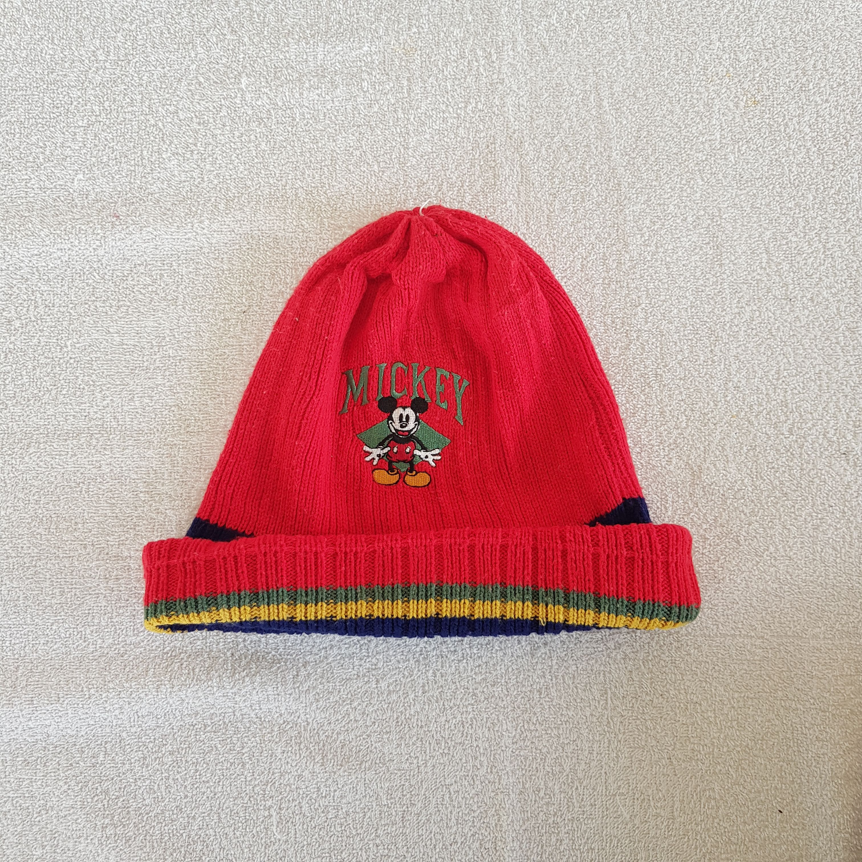 Cartoon Network × Japanese Brand Vintage Mickey Mouse Beanie Disney Snow Cap Cartoon Hats Size ONE SIZE - 6 Thumbnail