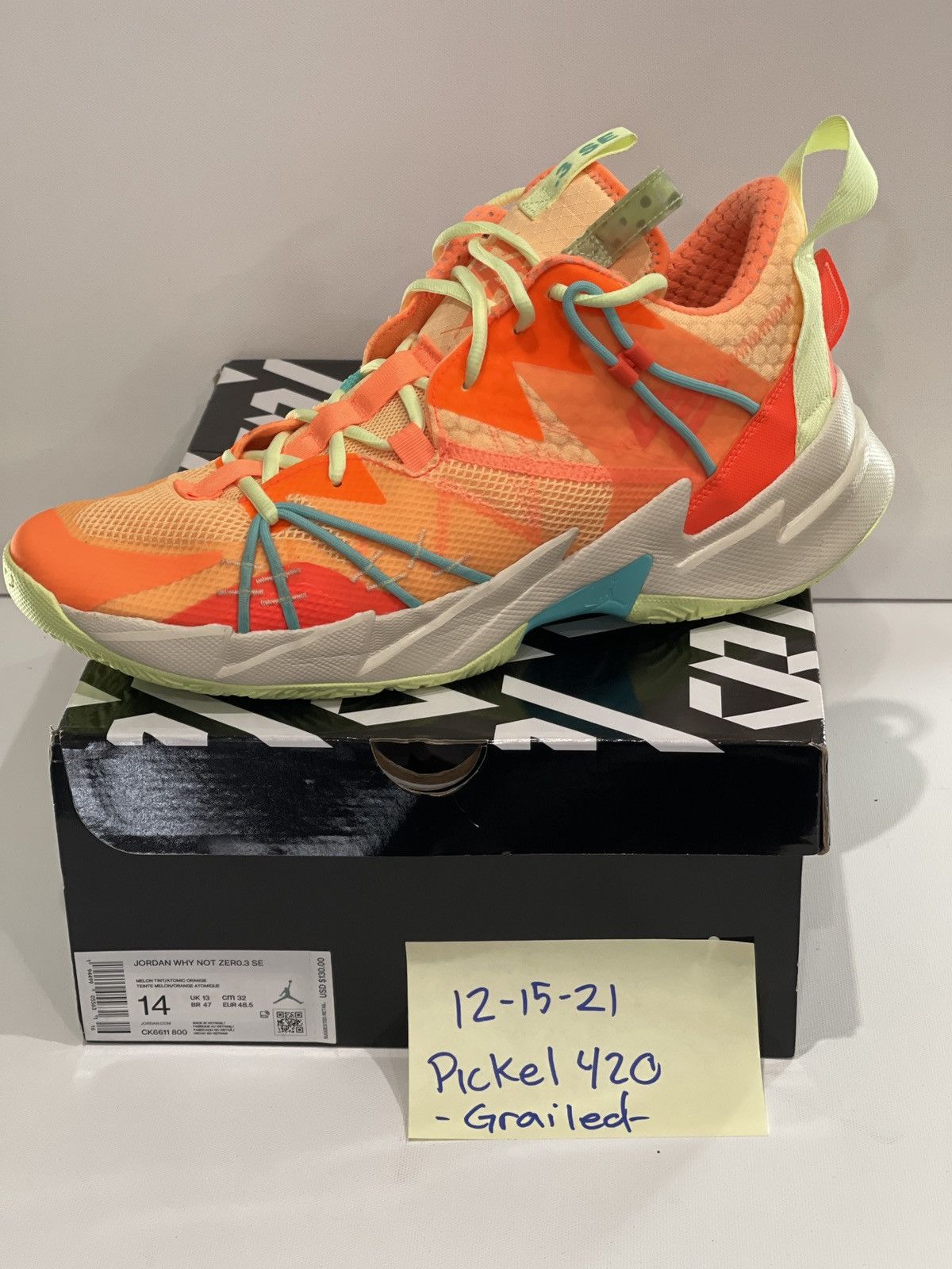 Jordan Why Not Zero.3 SE