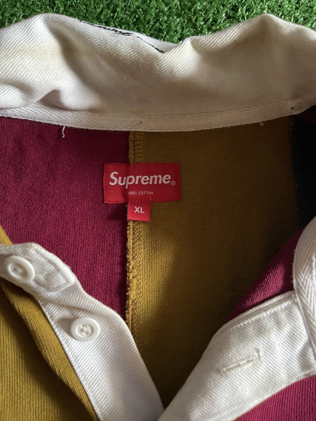 Supreme Supreme 7’s Rugby Shirt Size US XL / EU 56 / 4 - 2 Thumbnail