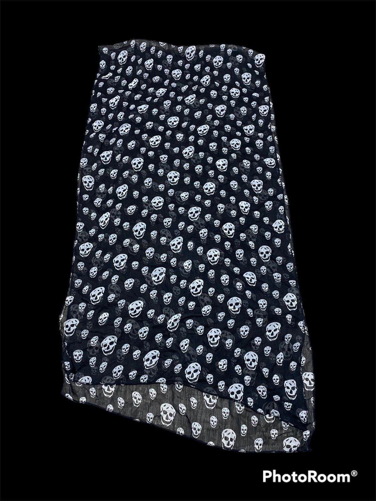 Japanese Brand Skulls scarf japanese vkei styled kmrii goa Size ONE SIZE - 1 Thumbnail