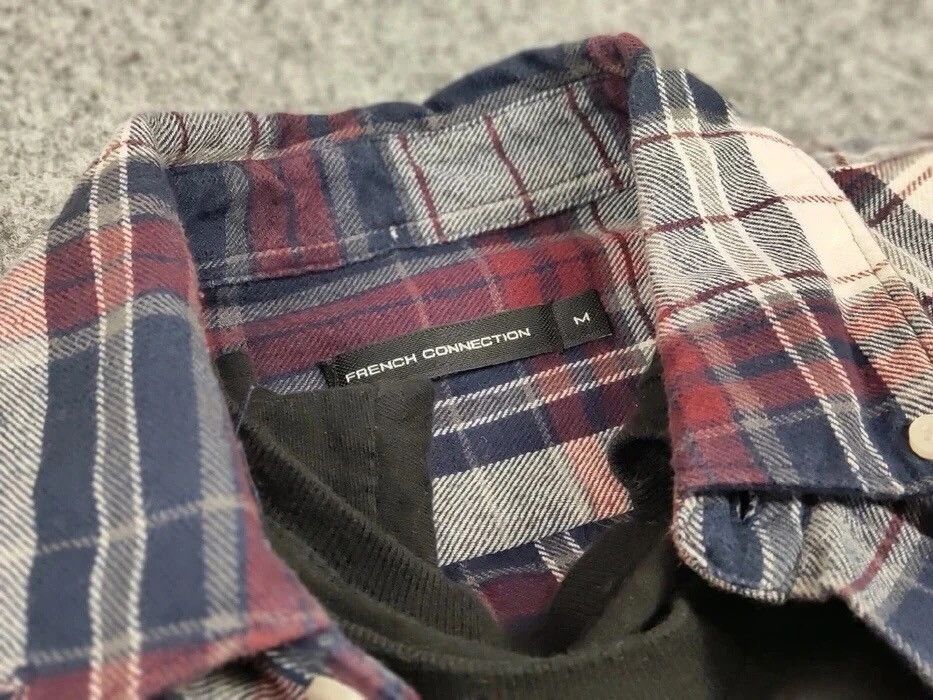 Flannel Vintage Flannel Shirt Checkered Travis Scott Style Hype Size US M / EU 48-50 / 2 - 12 Thumbnail