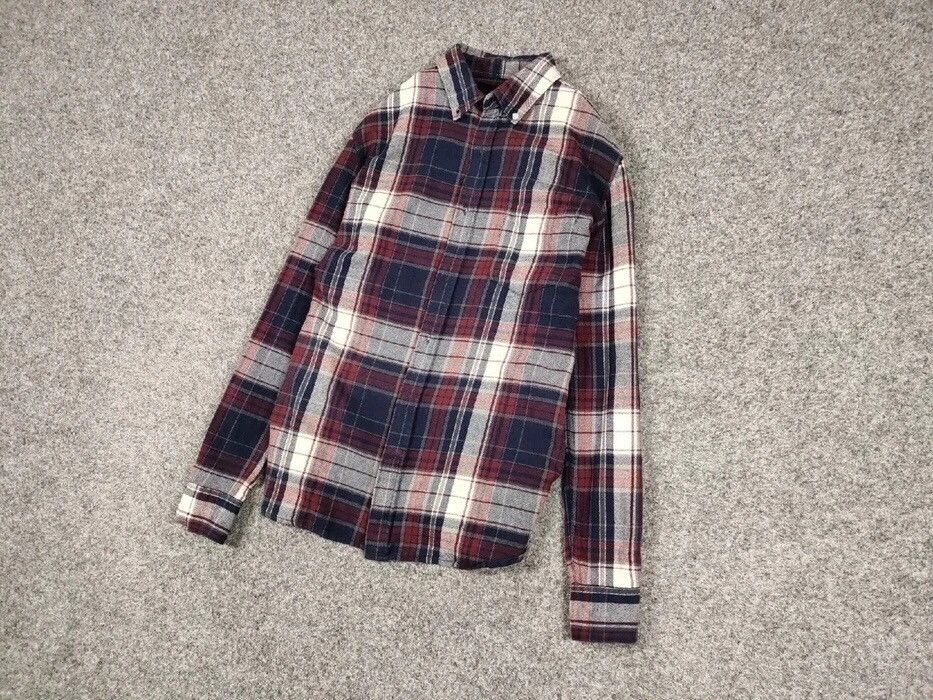 Flannel Vintage Flannel Shirt Checkered Travis Scott Style Hype Size US M / EU 48-50 / 2 - 8 Thumbnail