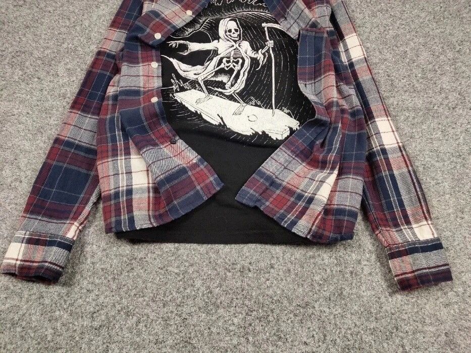 Flannel Vintage Flannel Shirt Checkered Travis Scott Style Hype Size US M / EU 48-50 / 2 - 5 Thumbnail