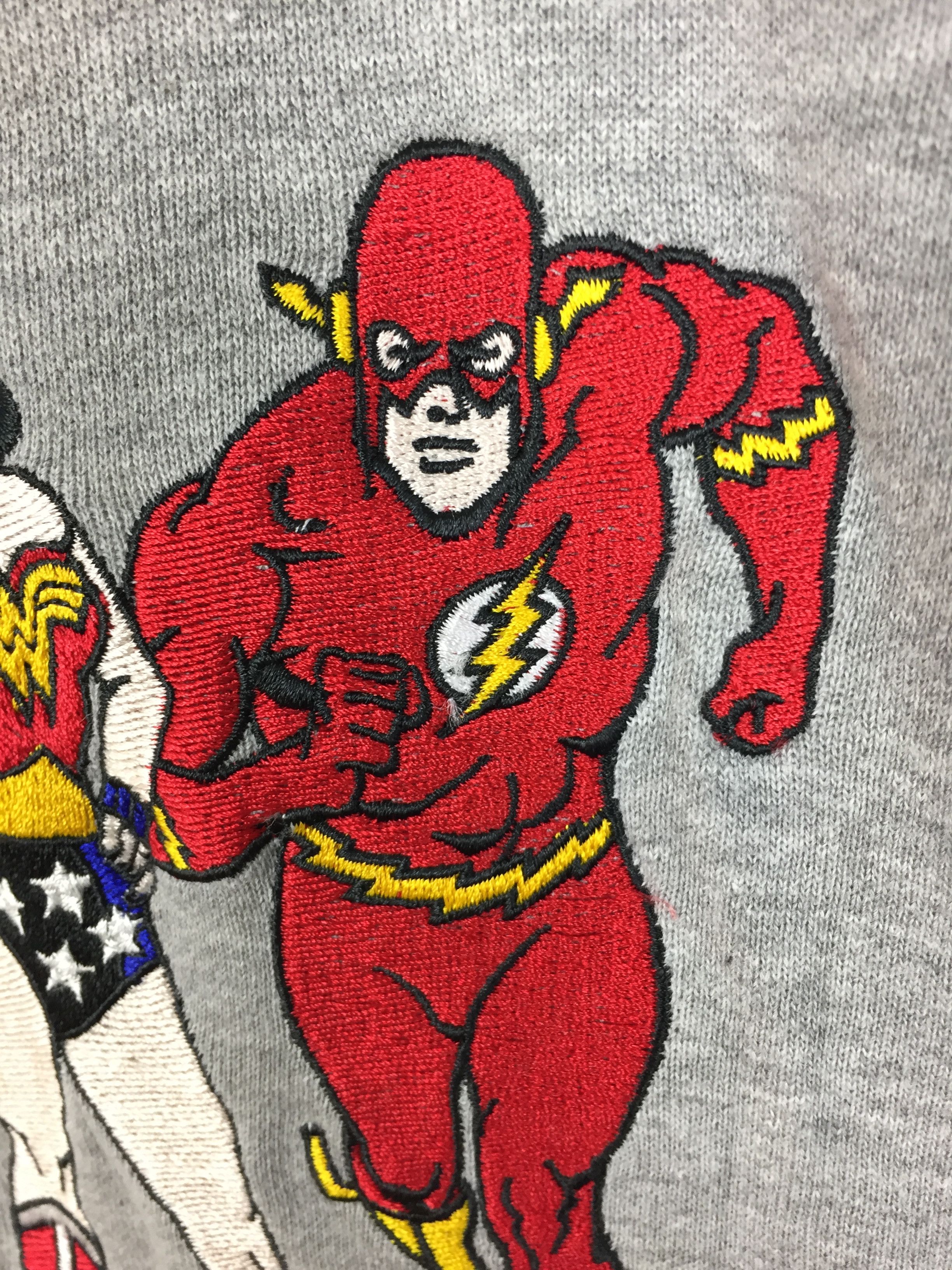 DC Comics OG 90s Justice league America embroidered superman batman Size US XL / EU 56 / 4 - 7 Thumbnail