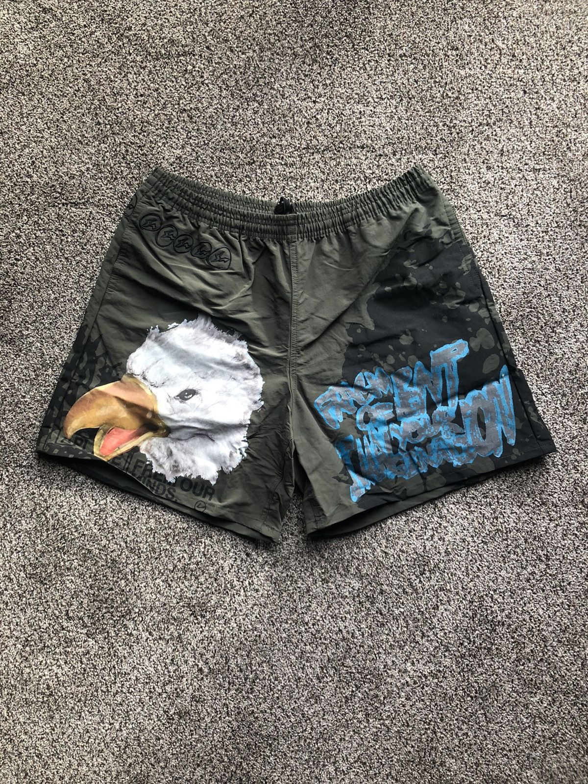 travis scott fragment shorts