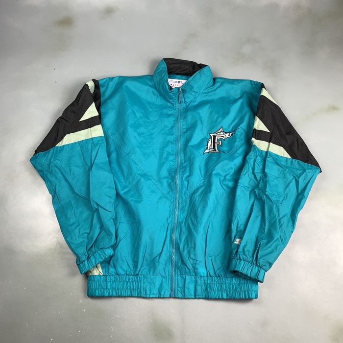 Vintage Vintage 90s Florida Marlins Starter Windbreaker Jacket | Grailed